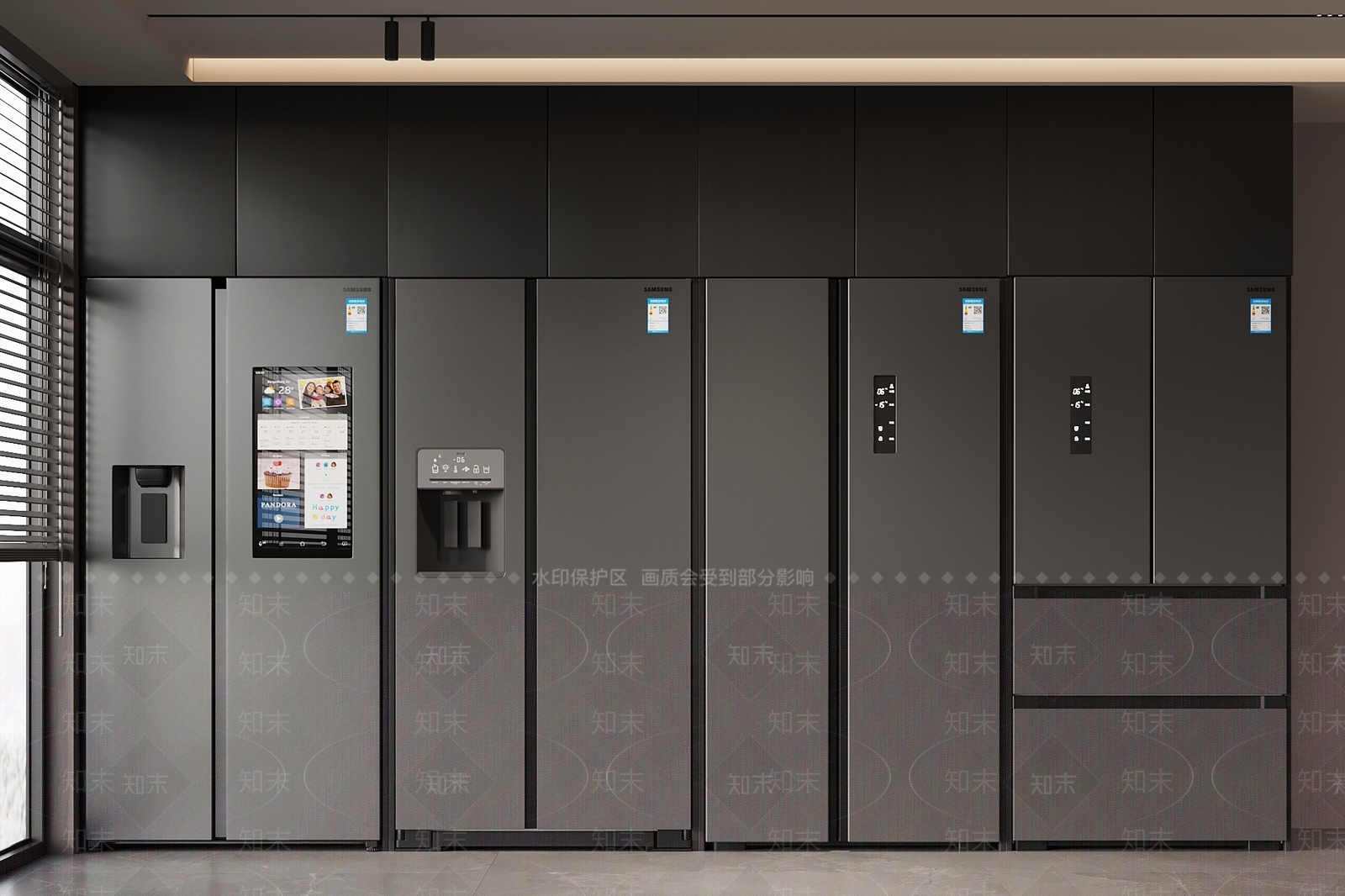 冰箱SU模型下载【ID:1199659076】