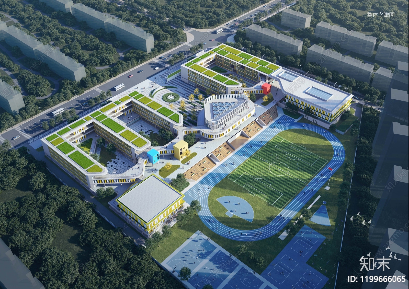 现代中小学建筑下载【ID:1199666065】