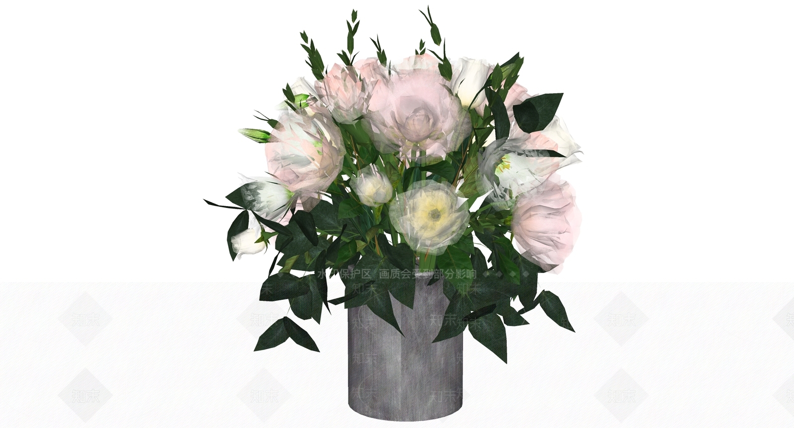 现代花瓶SU模型下载【ID:1199670791】