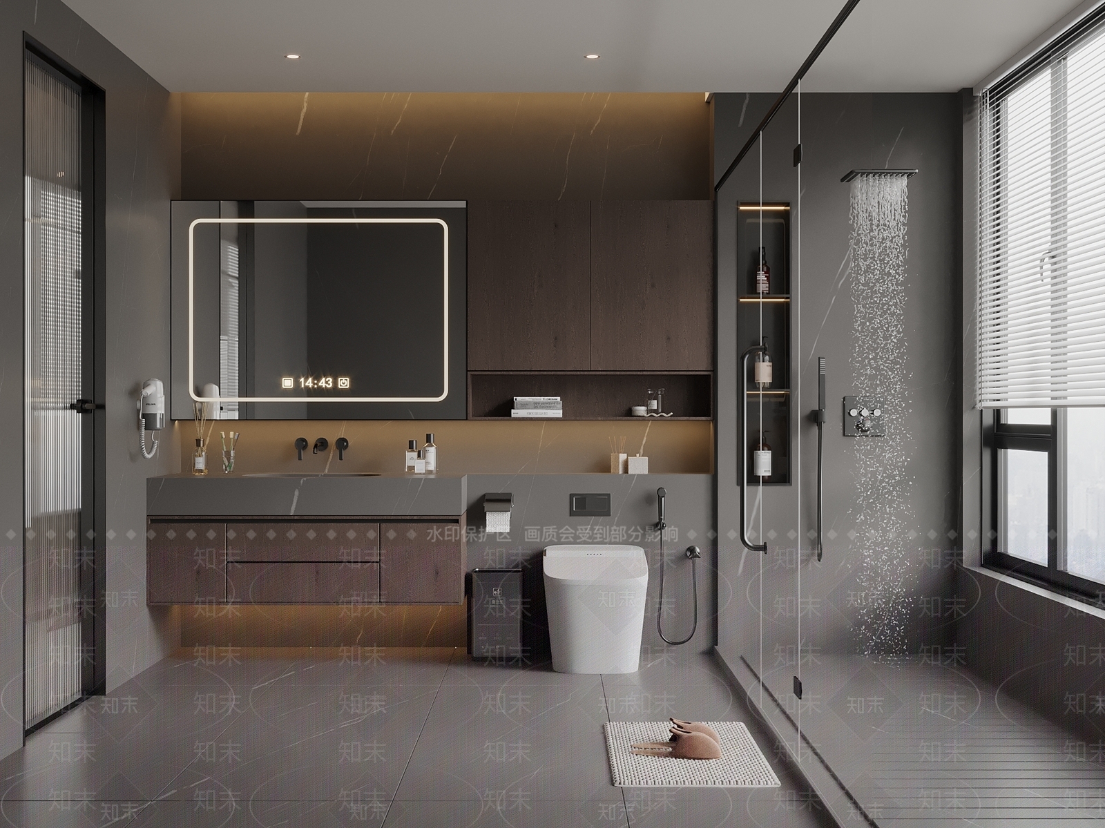 意式卫生间3D模型下载【ID:1199671921】