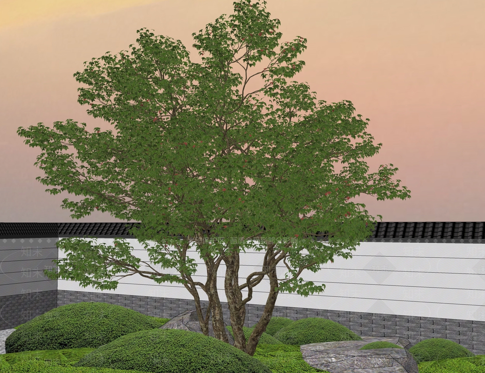 乔木SU模型下载【ID:1199677017】