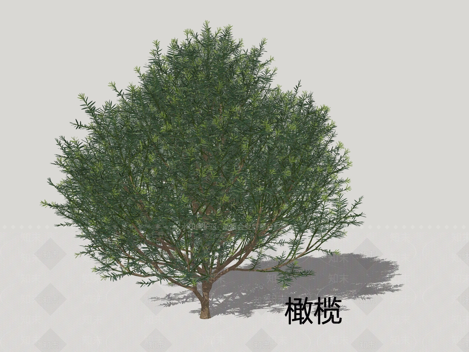 灌木SU模型下载【ID:1199679308】