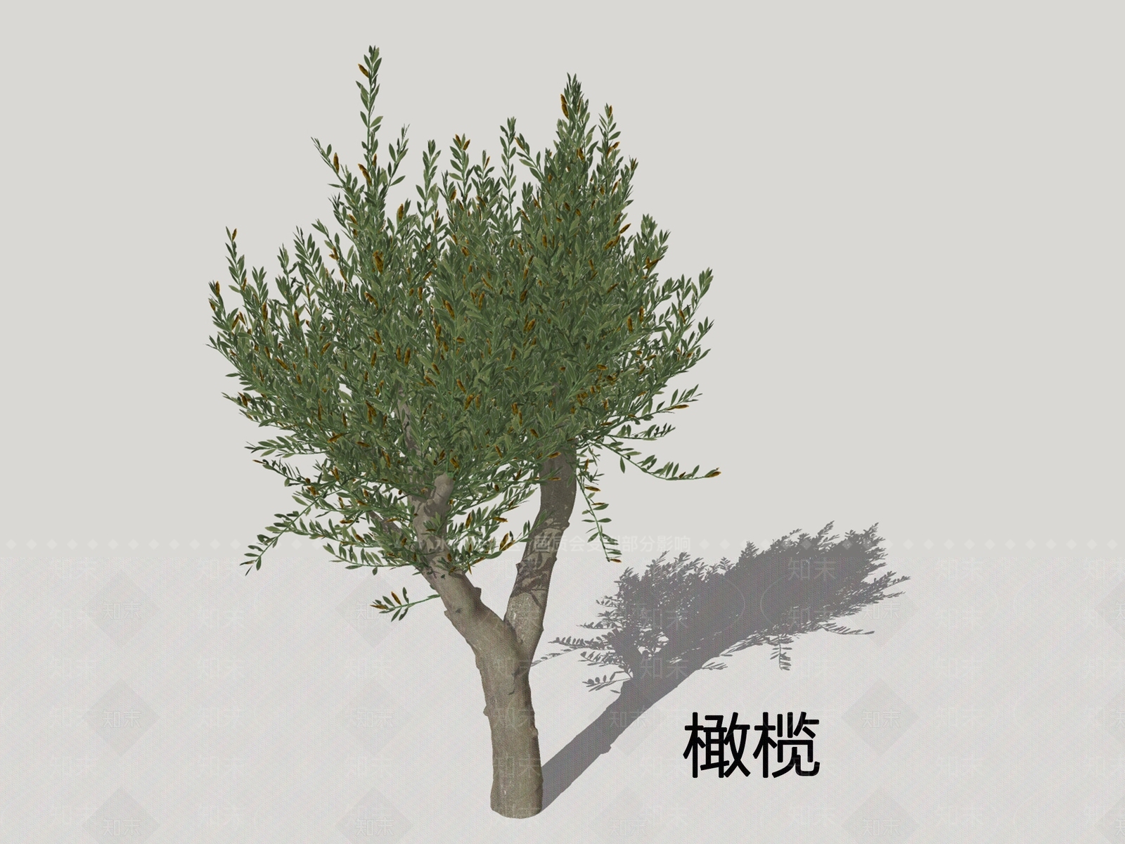 灌木SU模型下载【ID:1199679308】