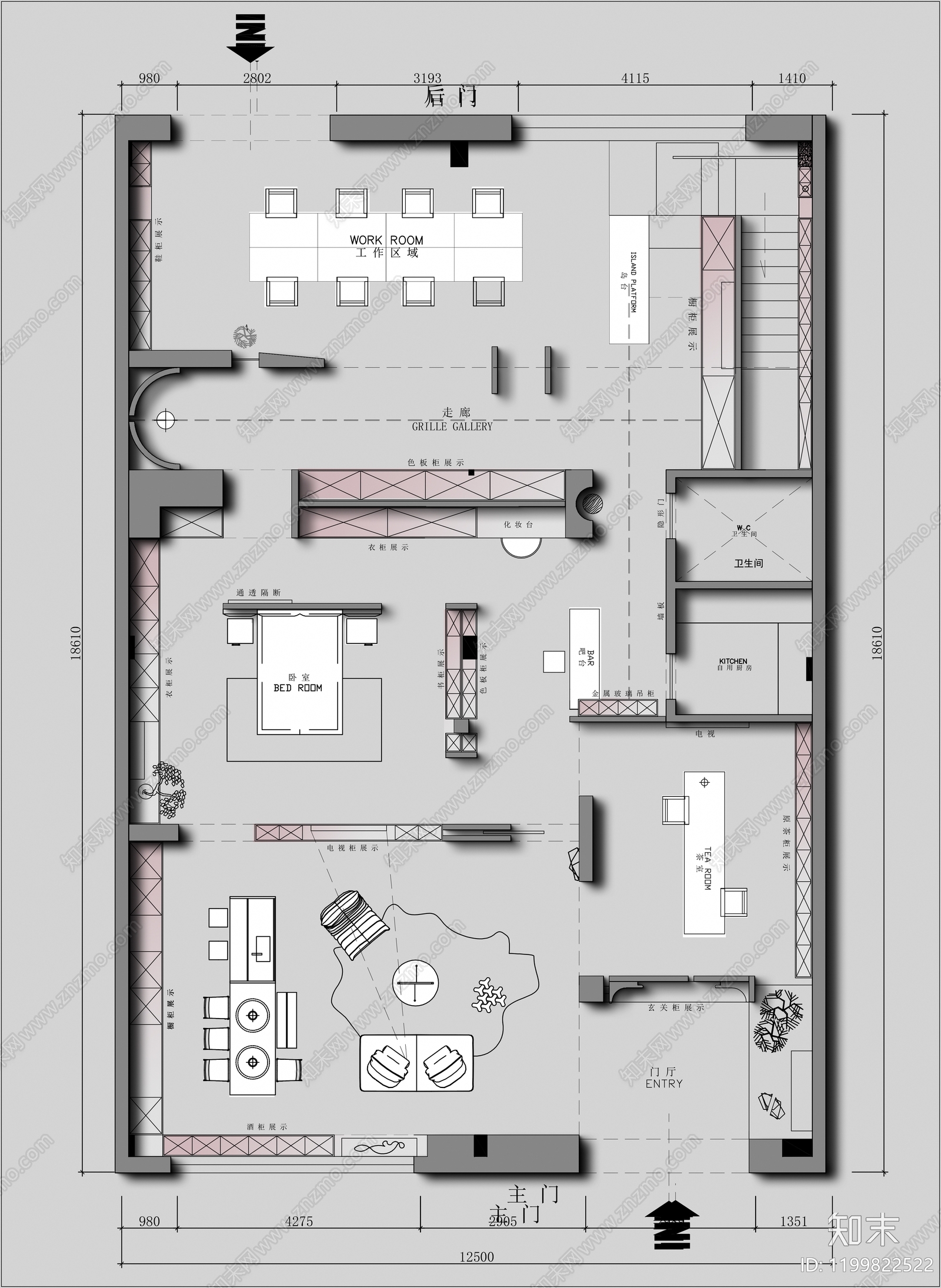 规划平面图施工图下载【ID:1199822522】