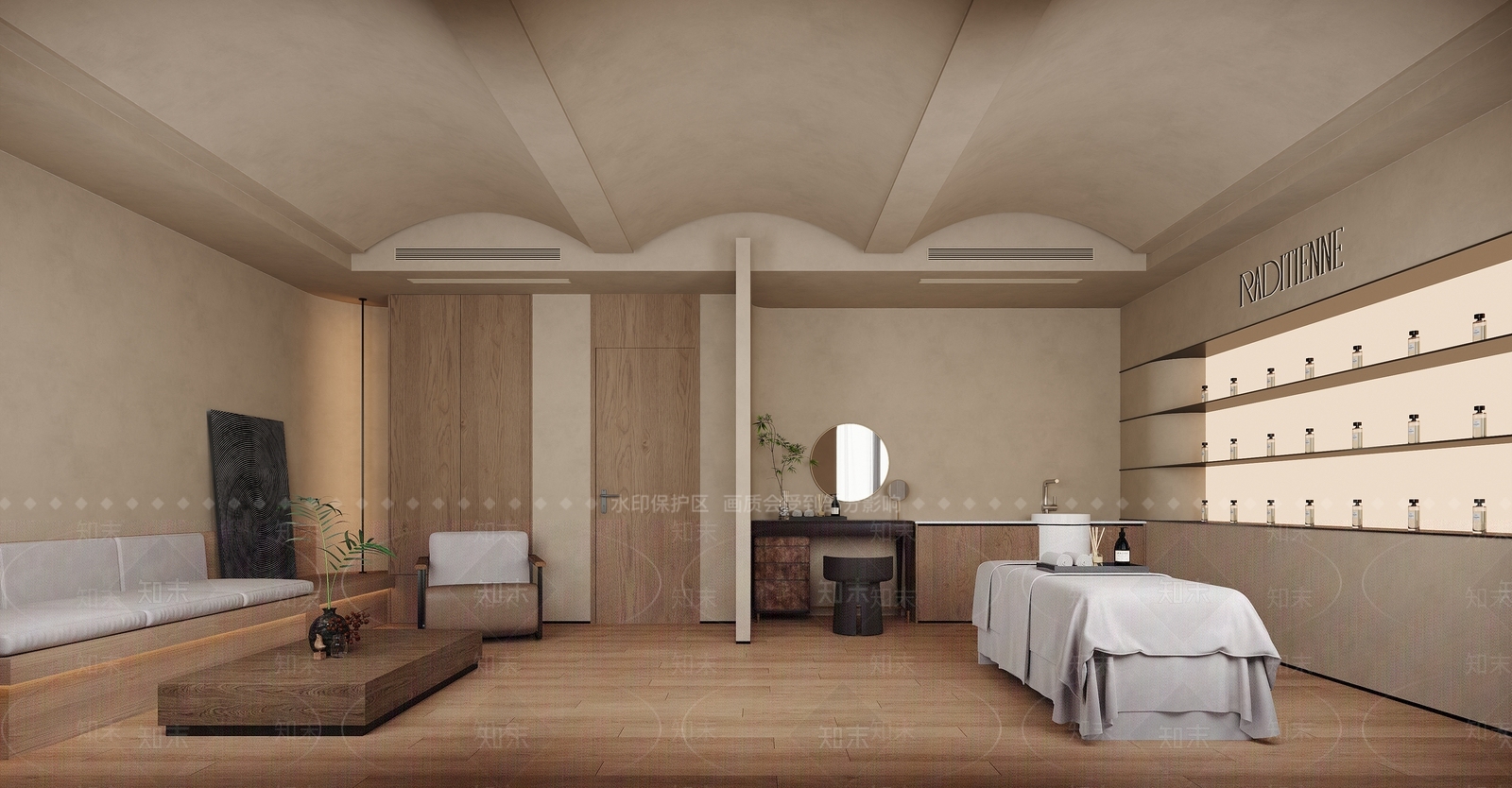 诧寂美容院SPA包间3D模型下载【ID:1199681291】