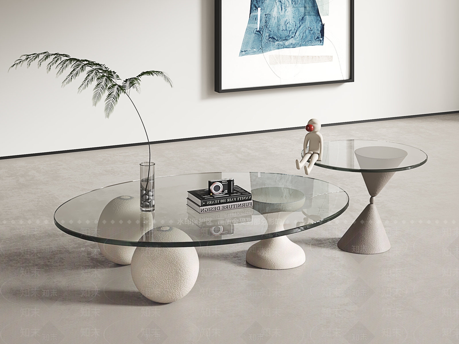 现代轻奢衣柜3D模型下载【ID:1199682172】