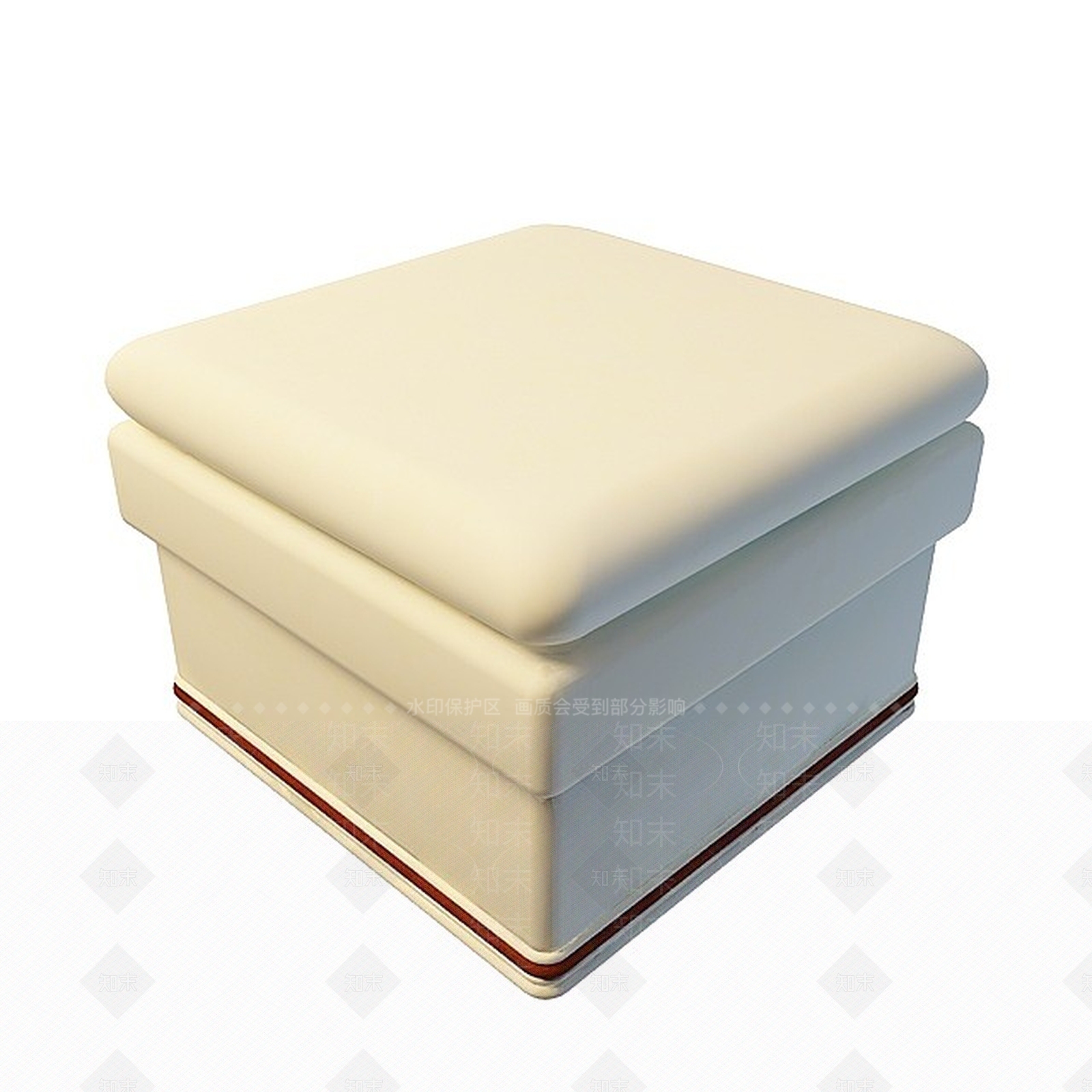 现代客厅沙发凳3D模型下载【ID:1199689775】