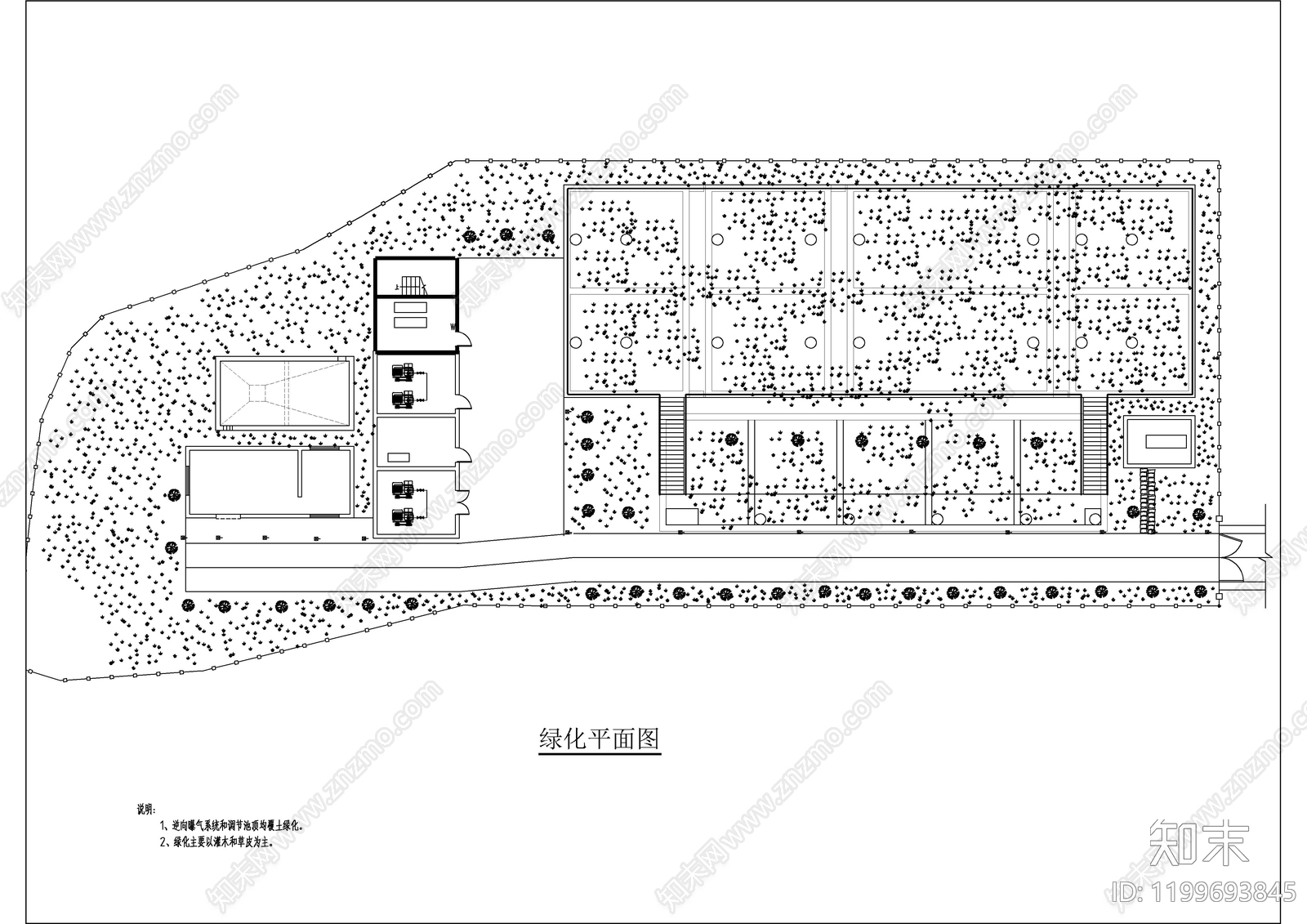水处理cad施工图下载【ID:1199693845】