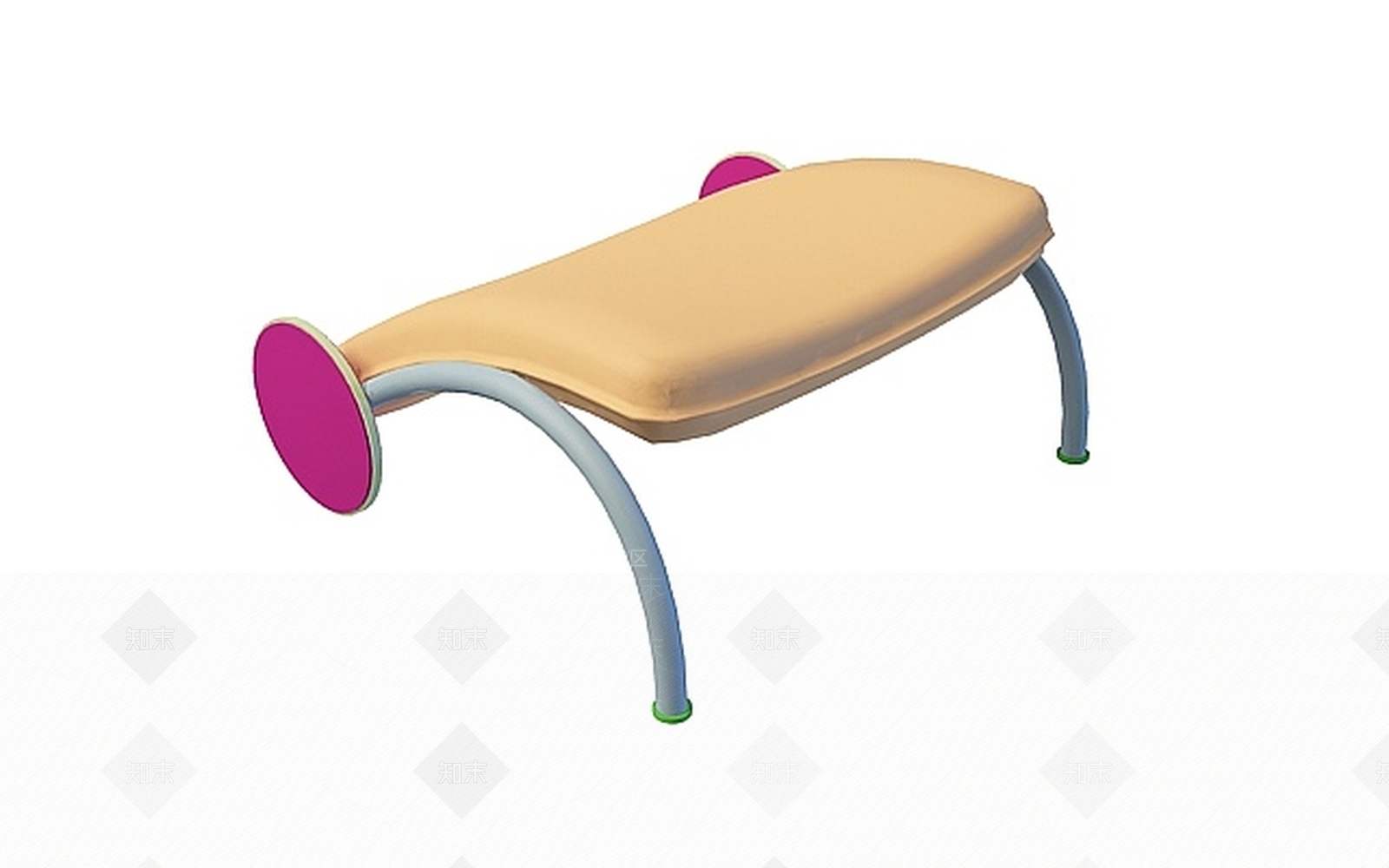 现代不规则凳3D模型下载【ID:1199693977】