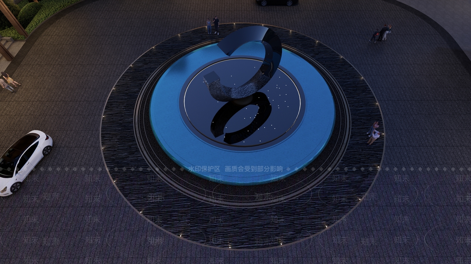现代轻奢其他景观小品SU模型下载【ID:1199696992】