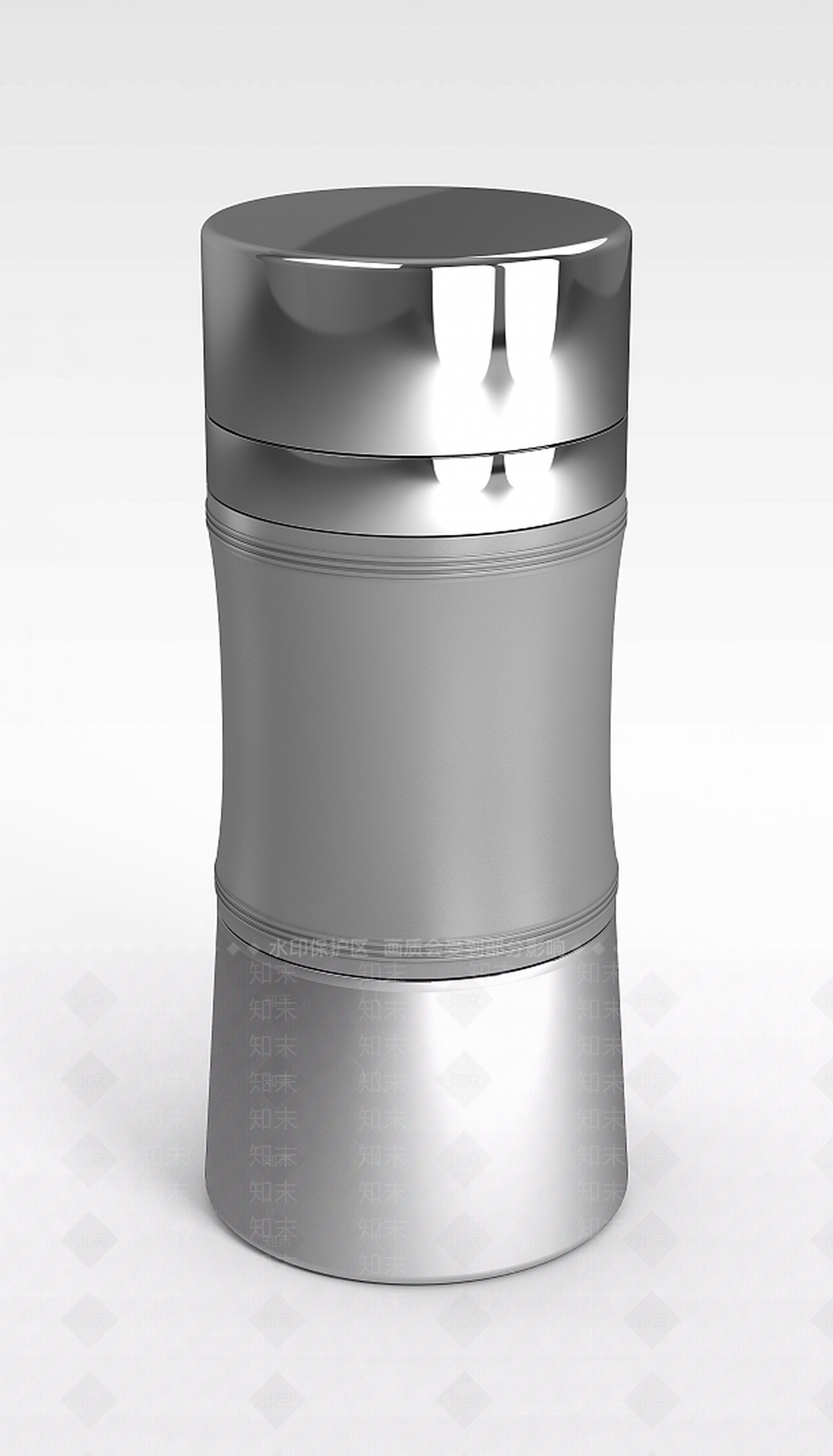 现代不锈钢保温杯3D模型下载【ID:1199702119】