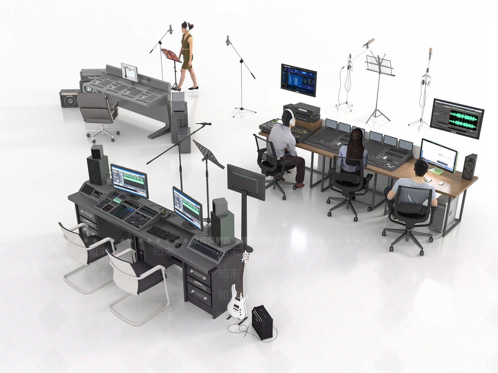 公用器材3D模型下载【ID:1199704392】
