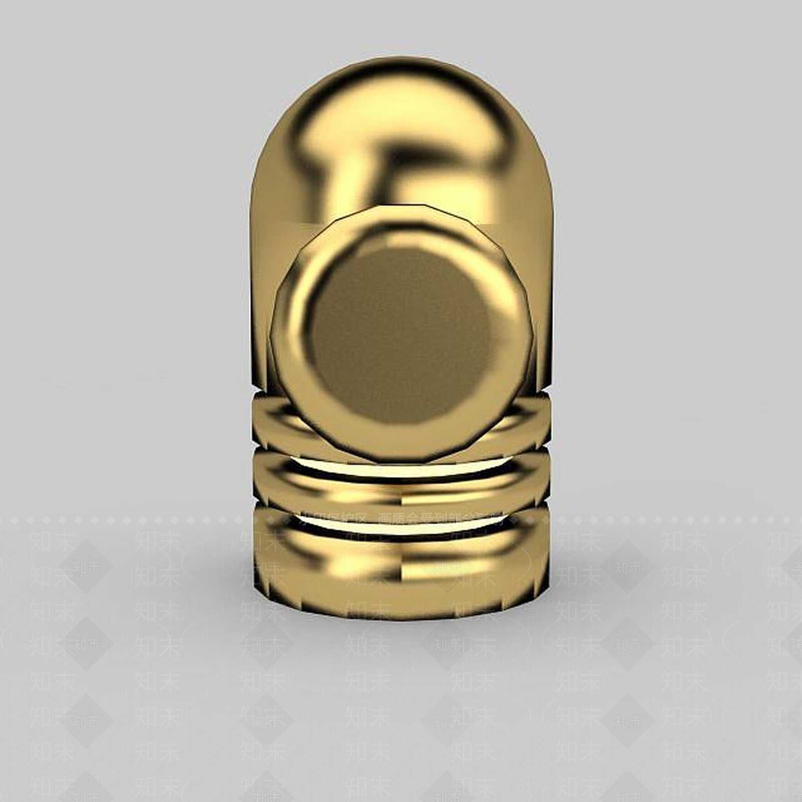 现代金色壁灯3D模型下载【ID:1199706528】