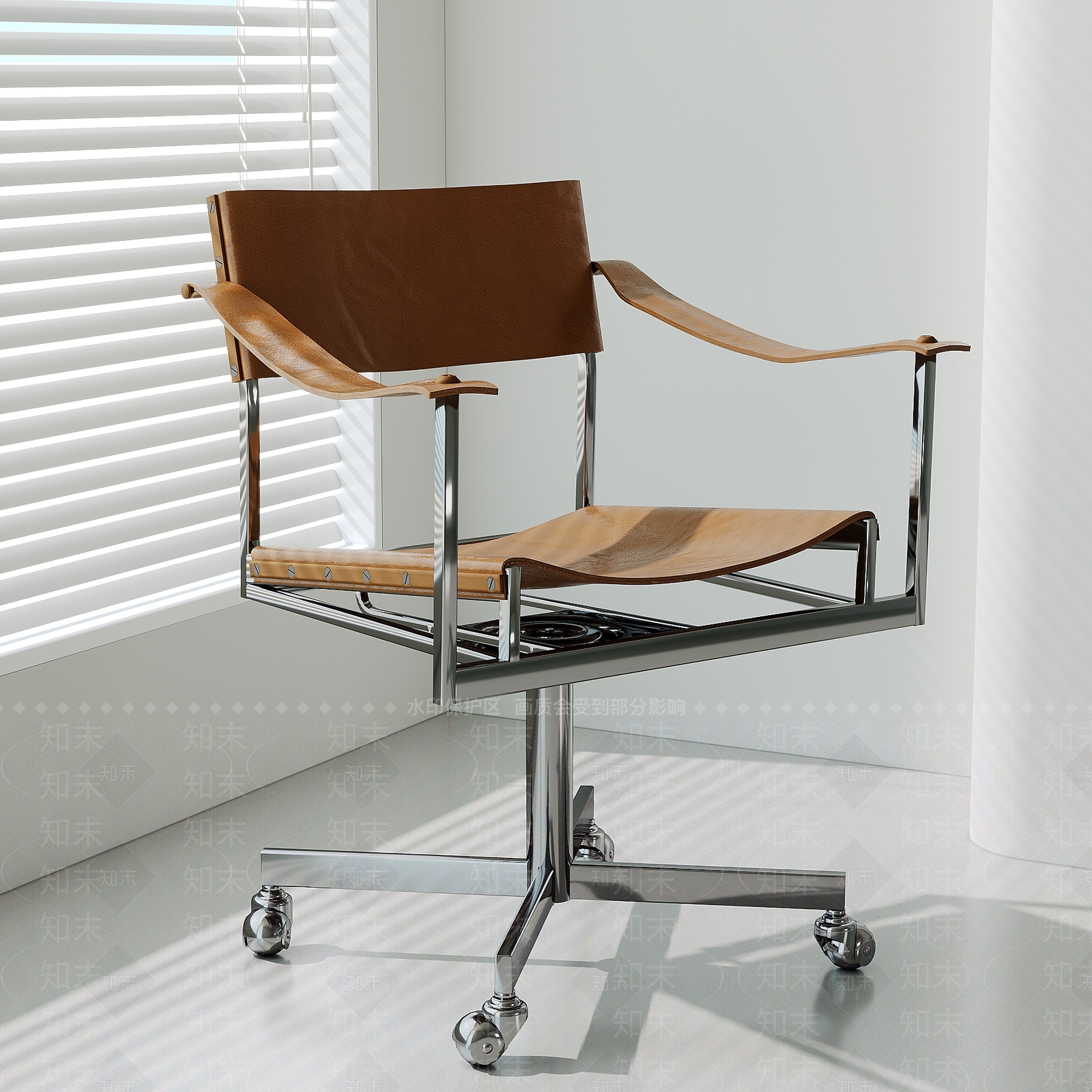 现代办公椅3D模型下载【ID:1199708279】