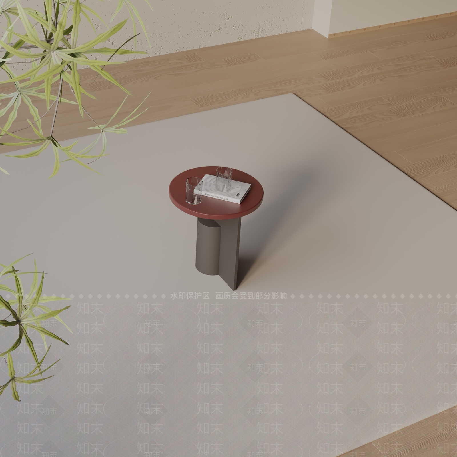 现代边几3D模型下载【ID:1199708758】