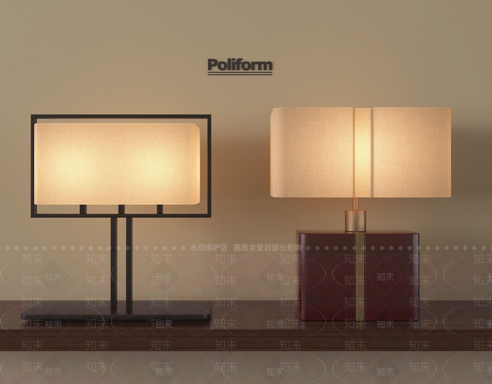 新中式台灯SU模型下载【ID:1199709975】
