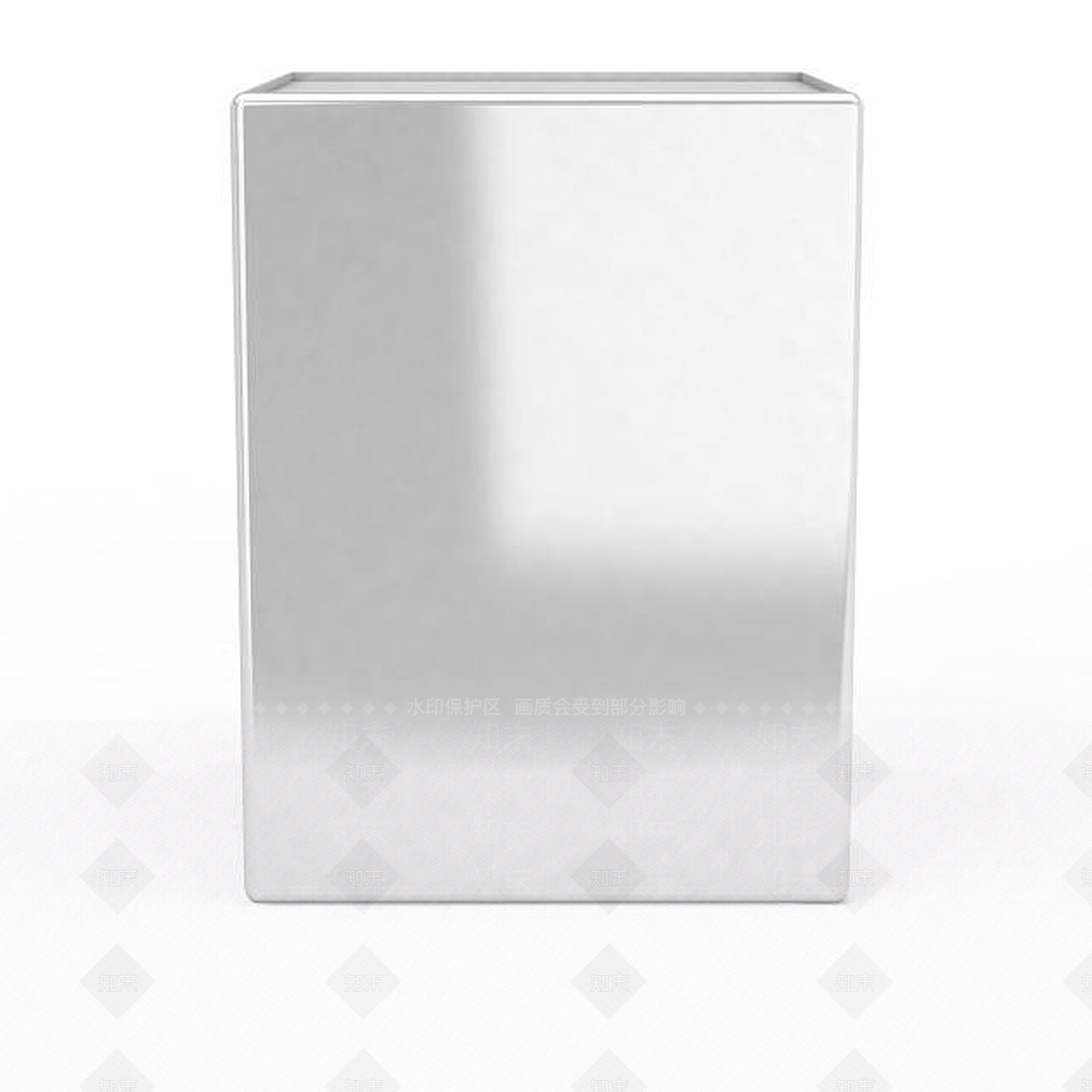 现代全自动滚筒洗衣机3D模型下载【ID:1199713548】