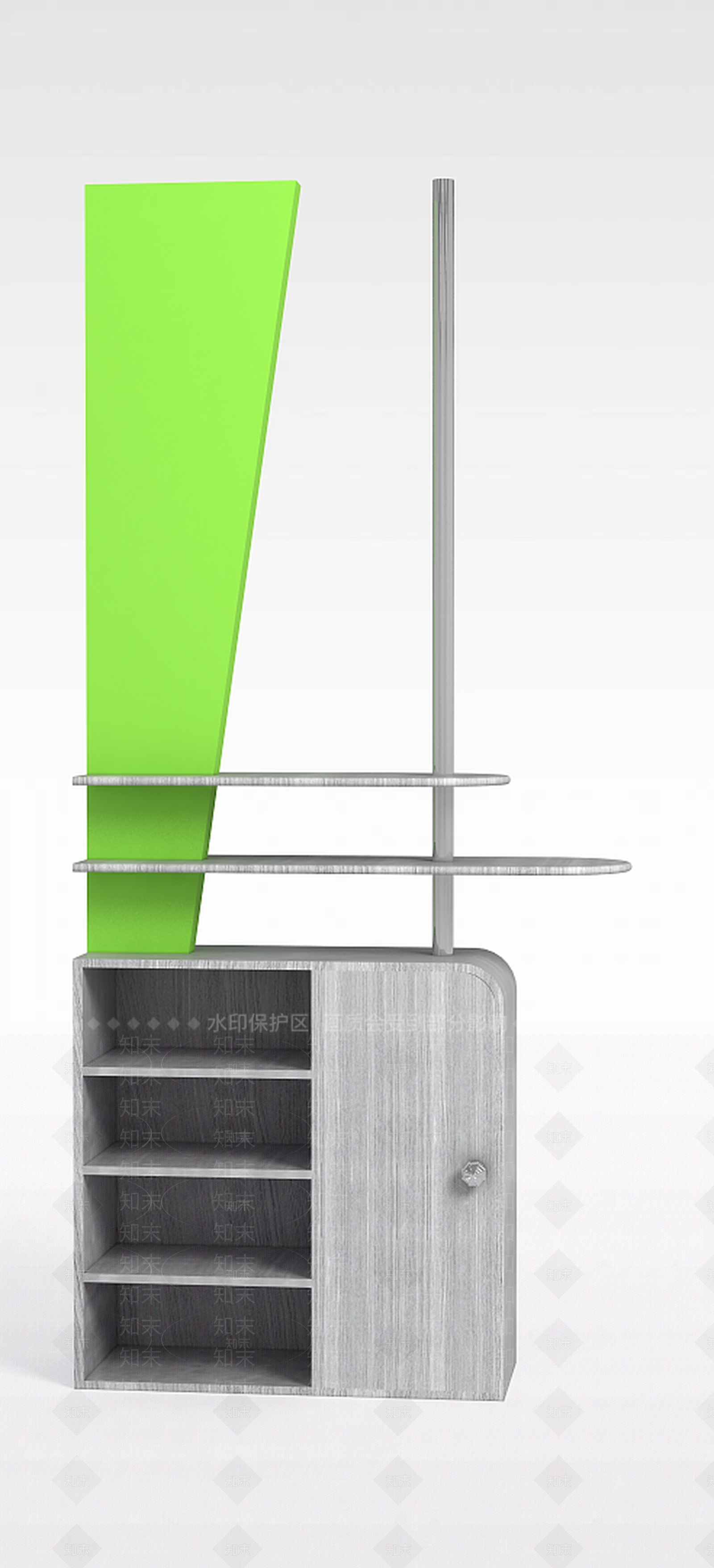 现代组合鞋柜门厅柜3D模型下载【ID:1199714851】