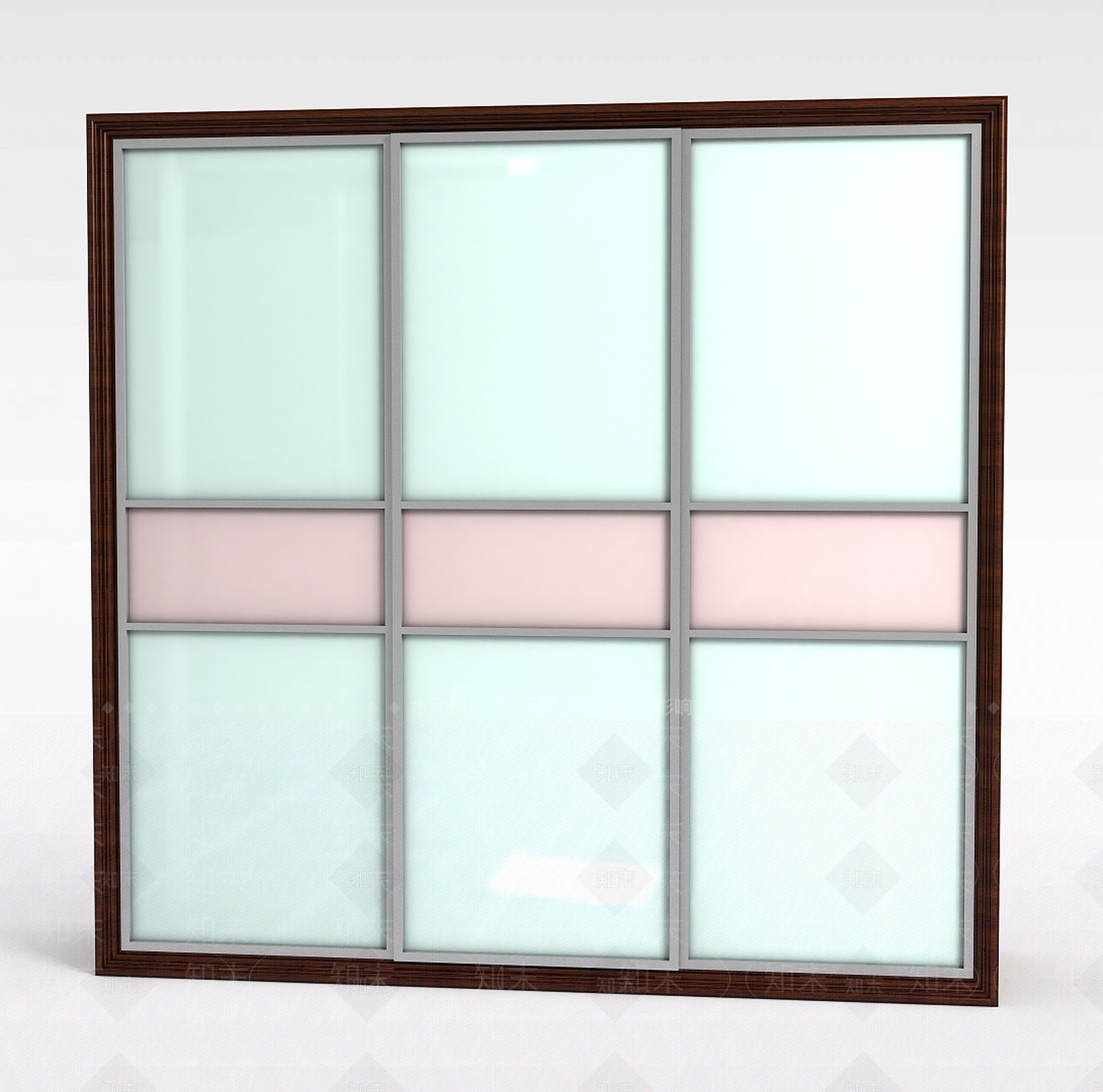 现代推拉门衣柜3D模型下载【ID:1199715295】