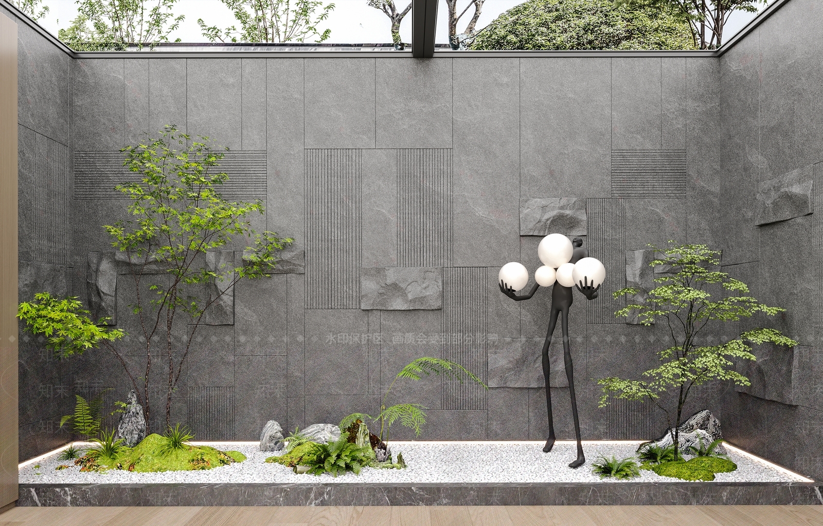 现代其他局部景观3D模型下载【ID:1199716284】