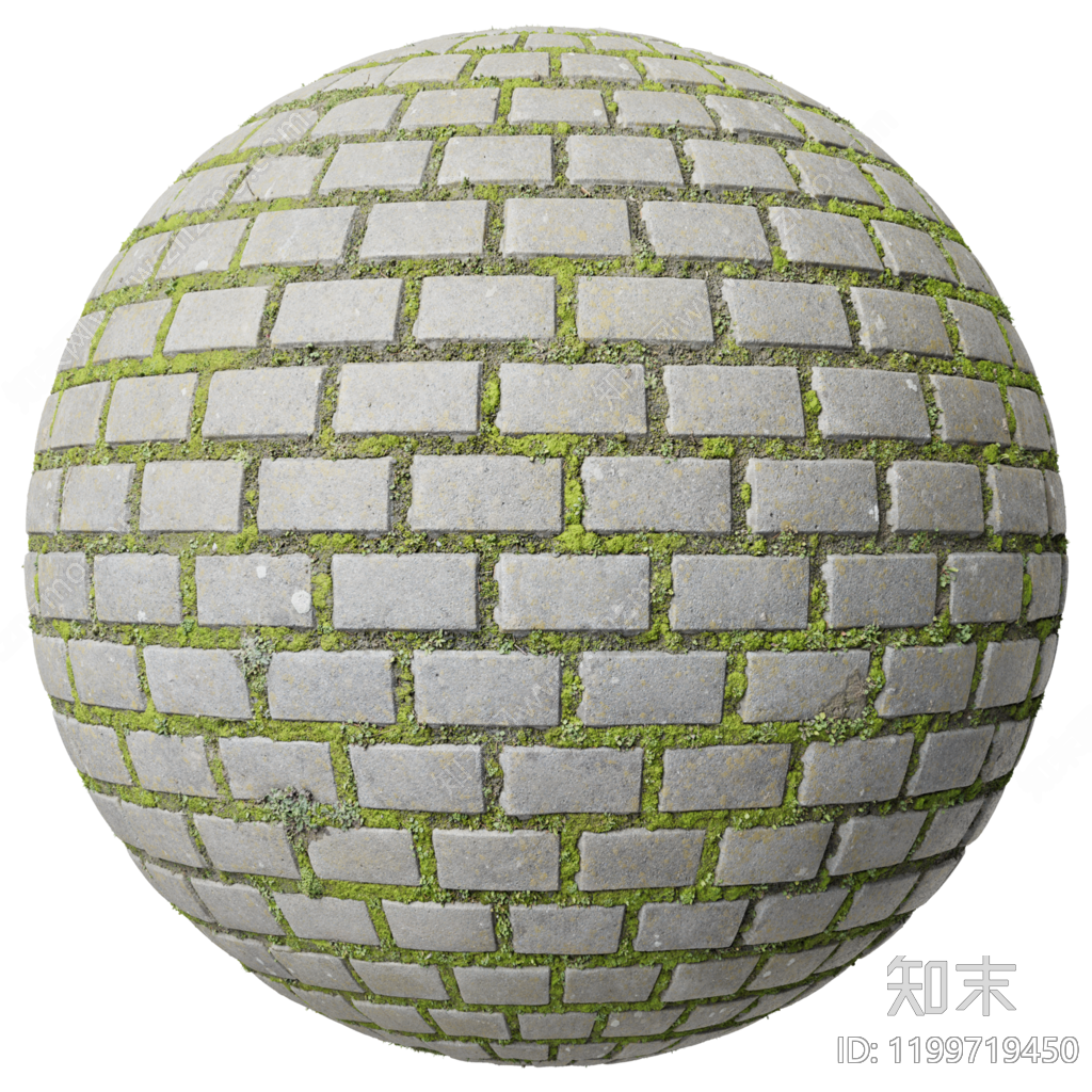 长草户外地砖贴图下载【ID:1199719450】