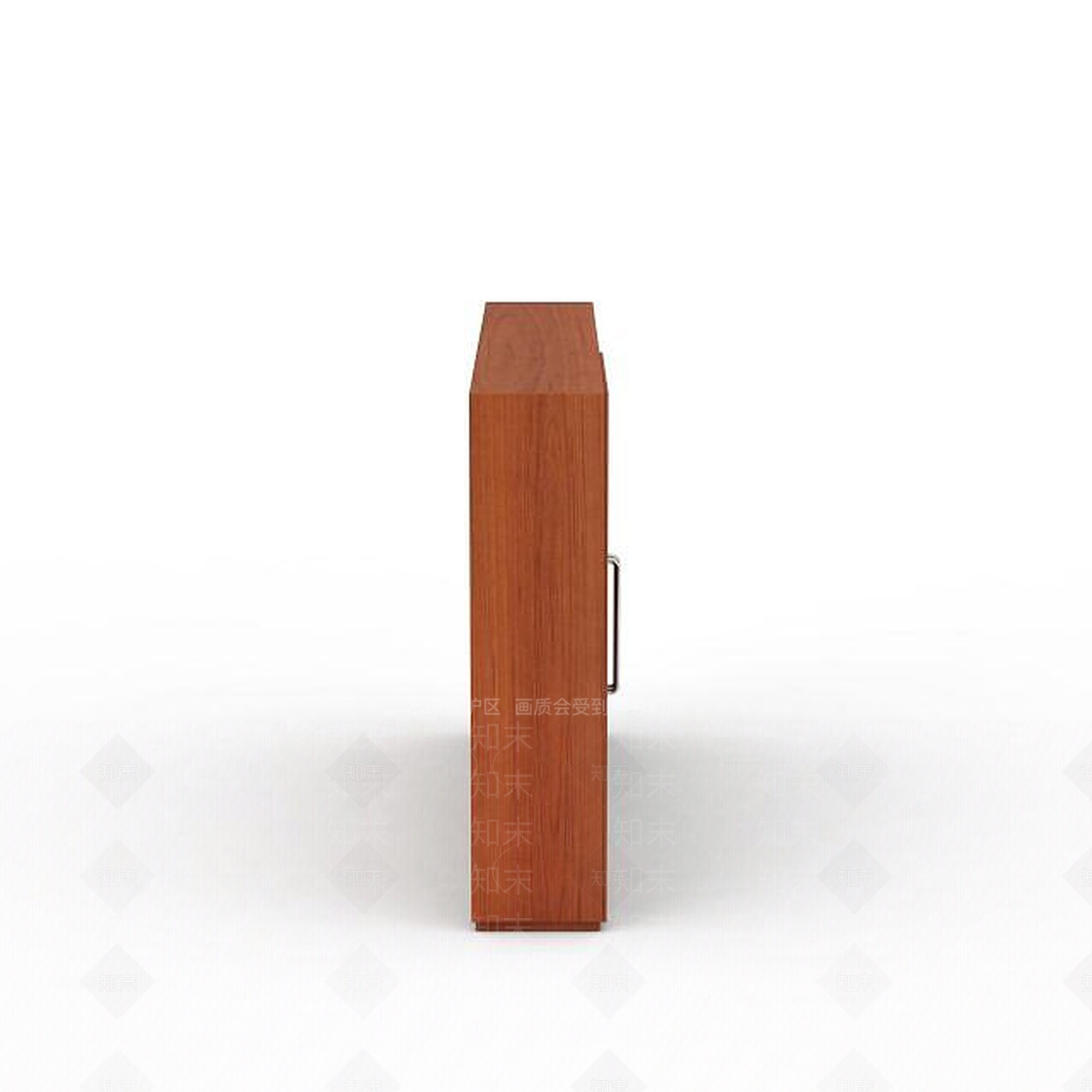 现代大型实木展柜书柜3D模型下载【ID:1199718399】