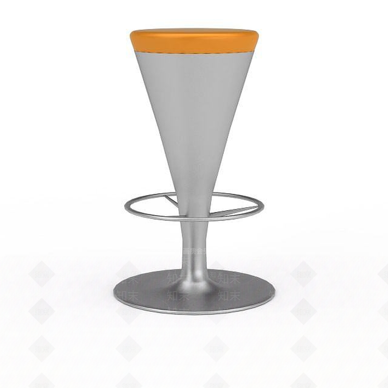 现代吧台椅3D模型下载【ID:1199718602】