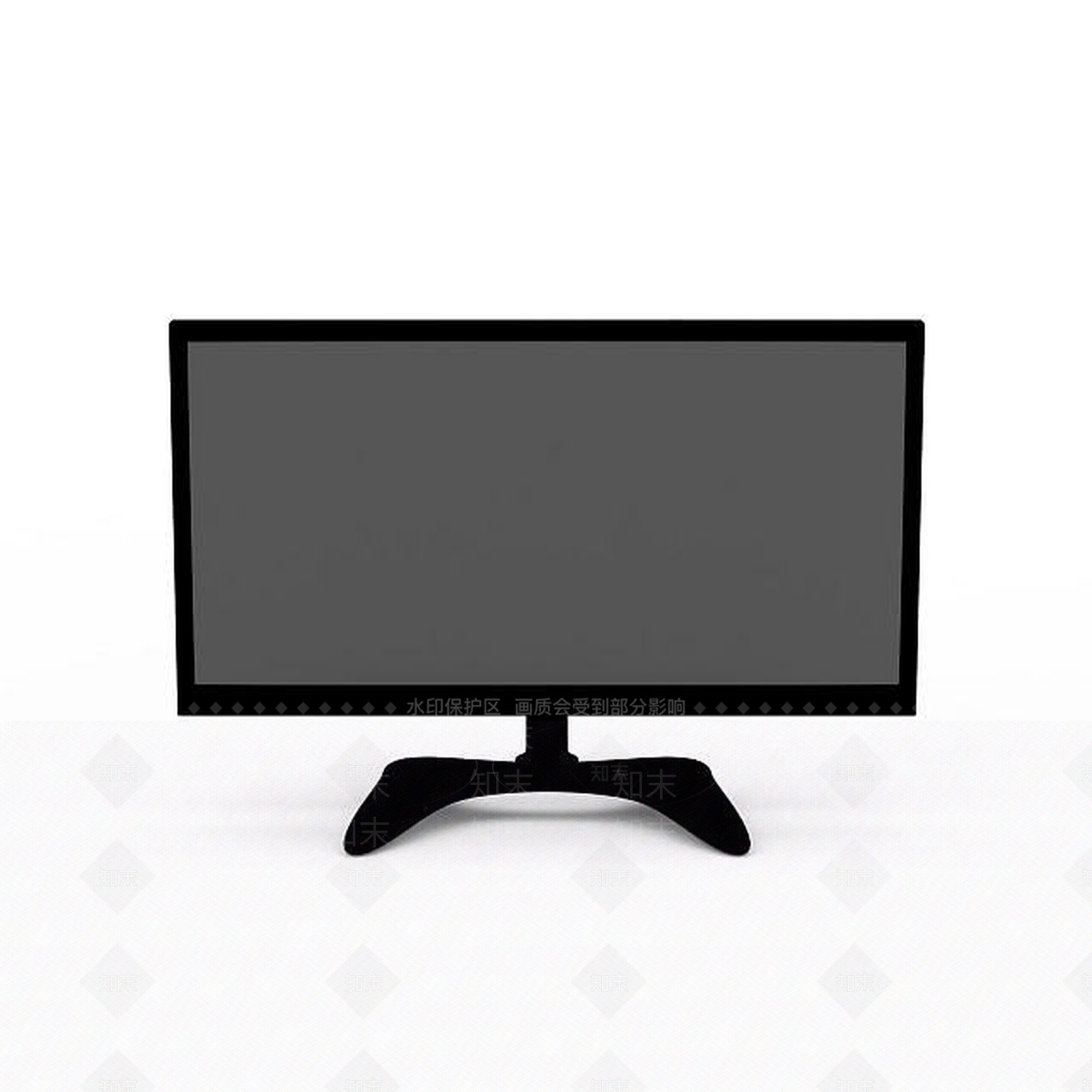 现代电视机3D模型下载【ID:1199718714】