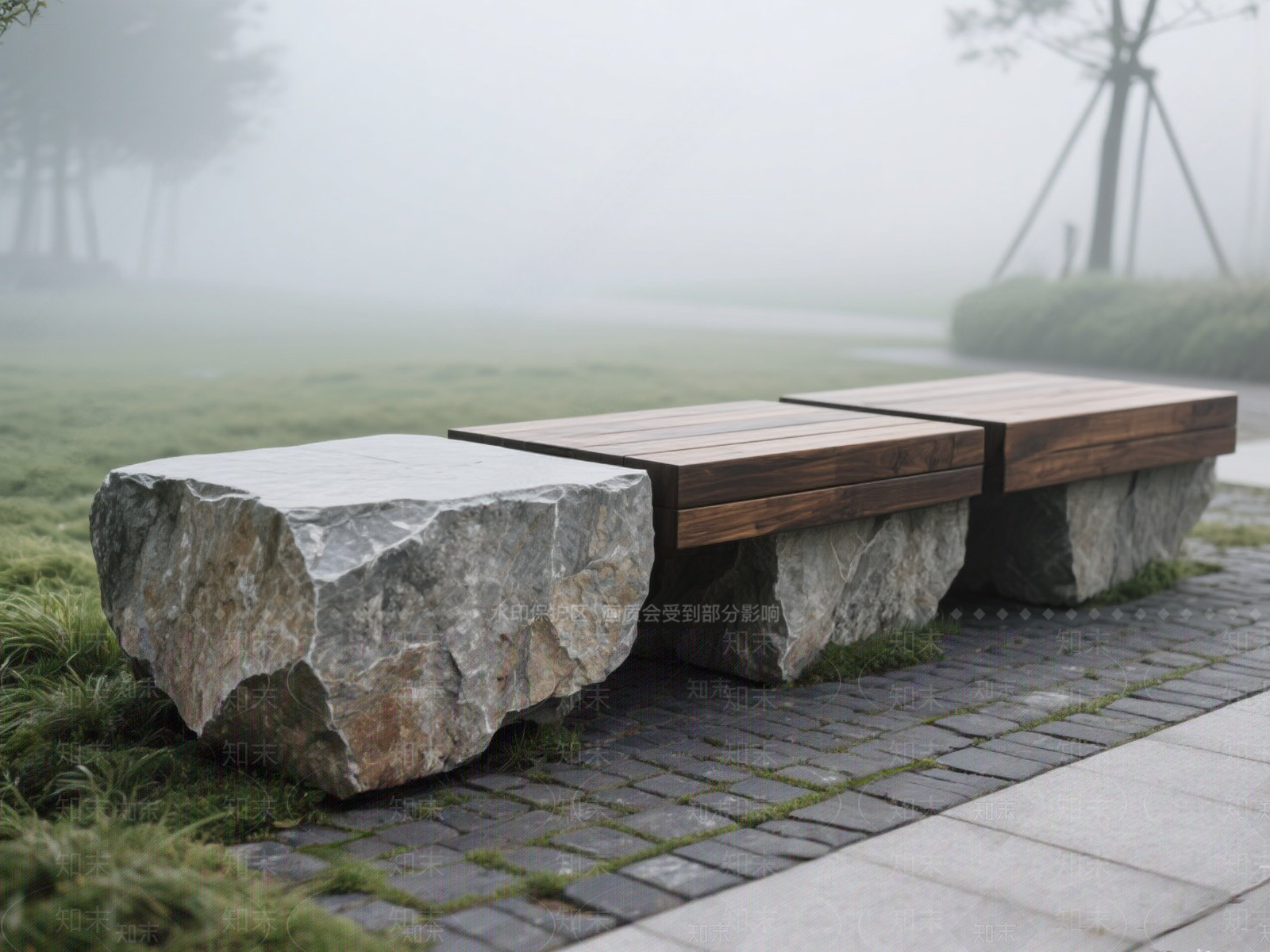 现代景观座椅3D模型下载【ID:1199718834】