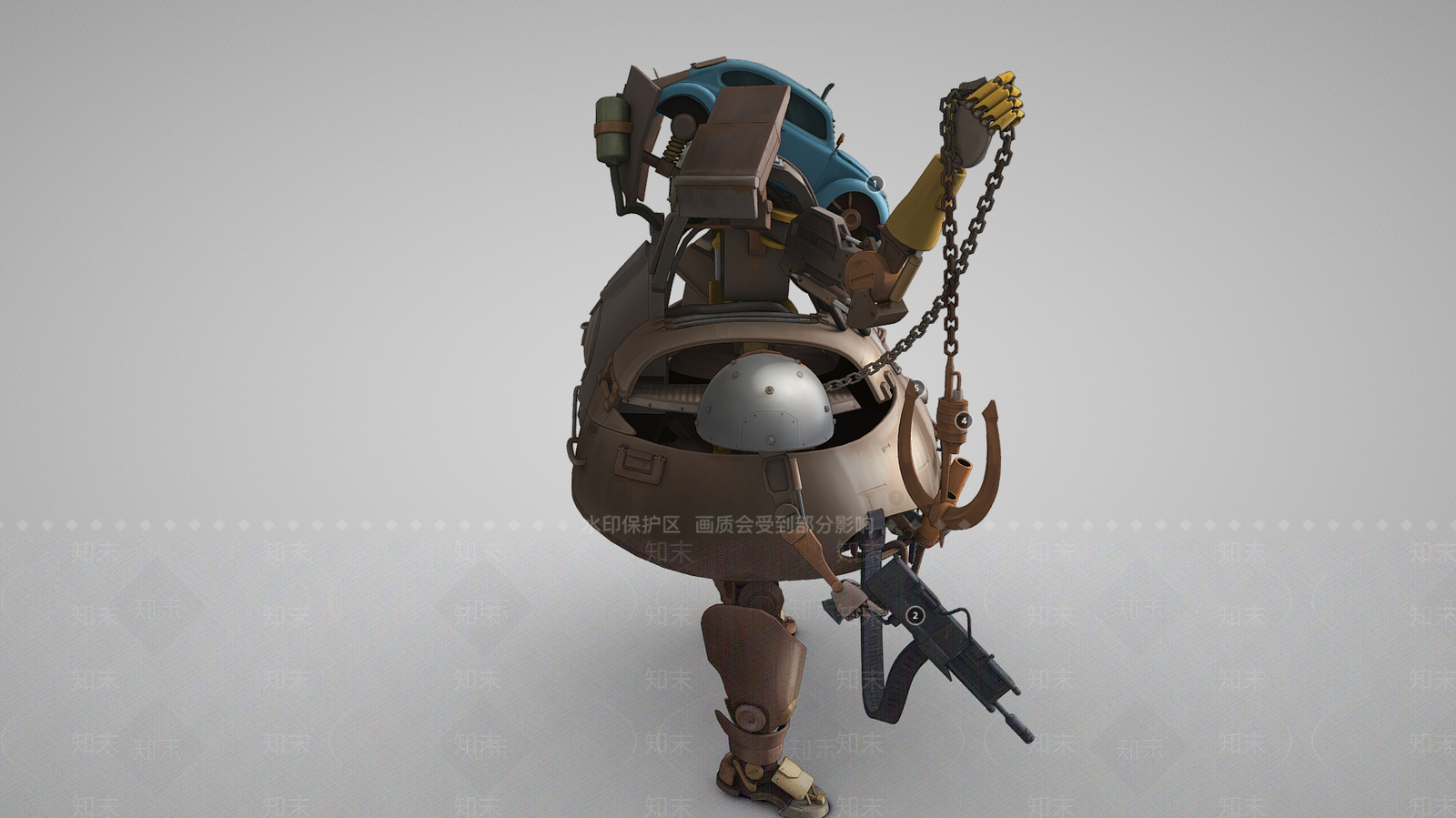 虚拟人物3D模型下载【ID:1199722342】