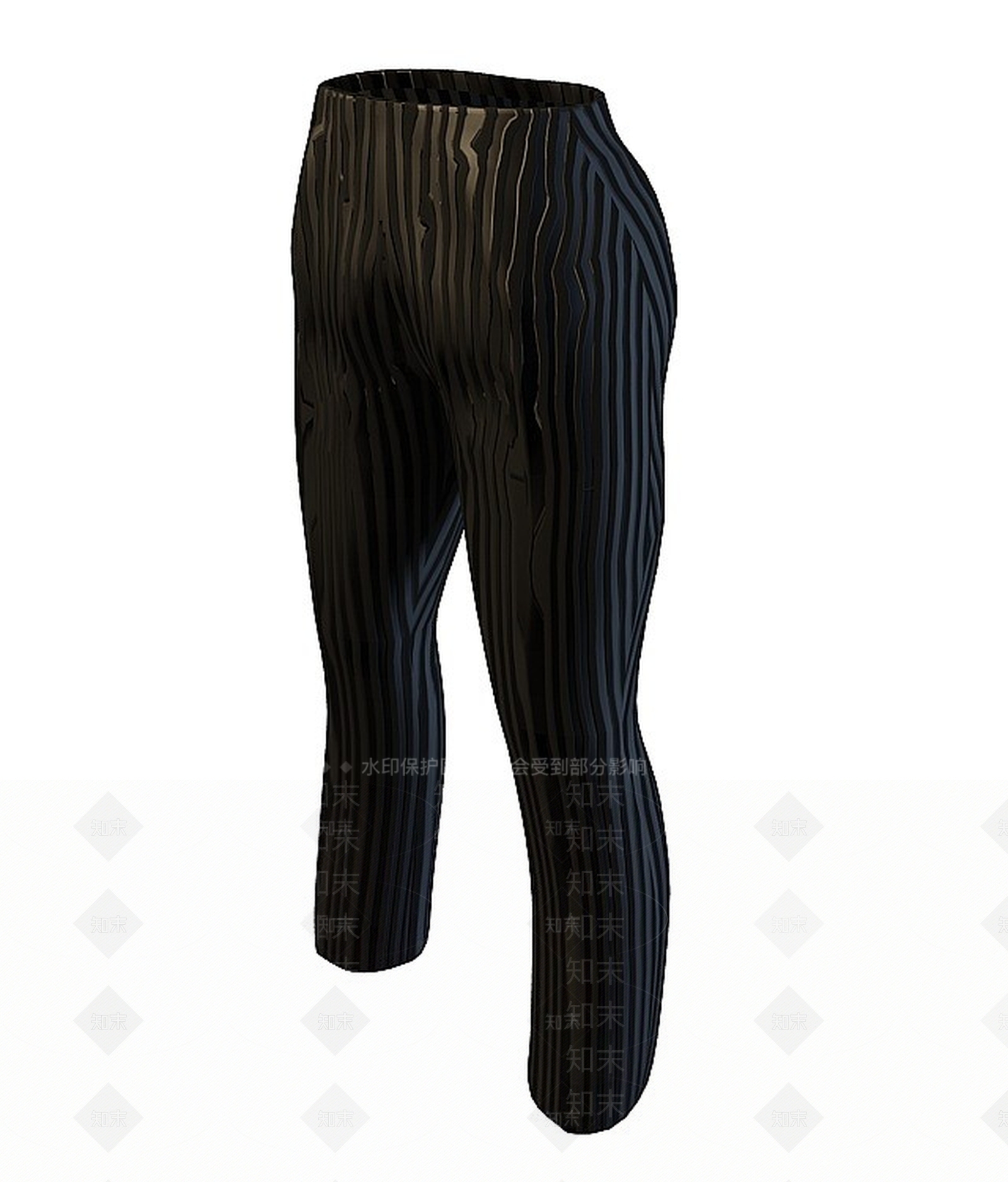 现代裤子3D模型下载【ID:1199722738】