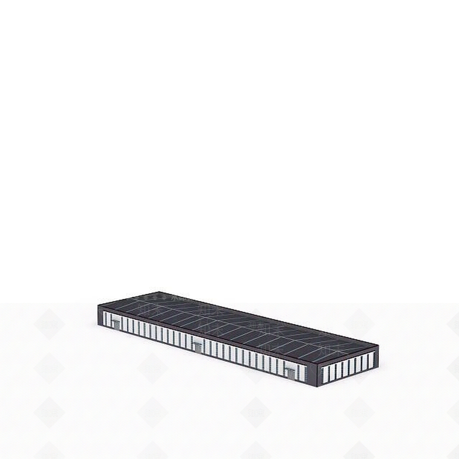 现代厂房3D模型下载【ID:1199723550】