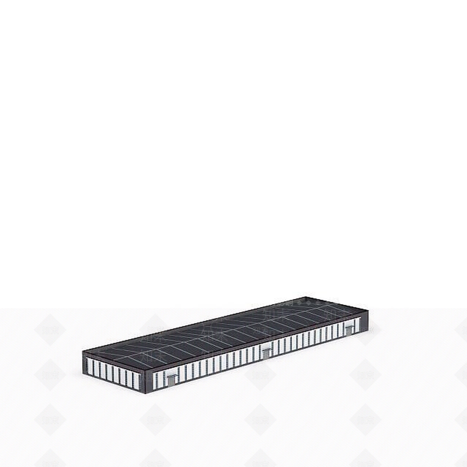 现代厂房3D模型下载【ID:1199723550】