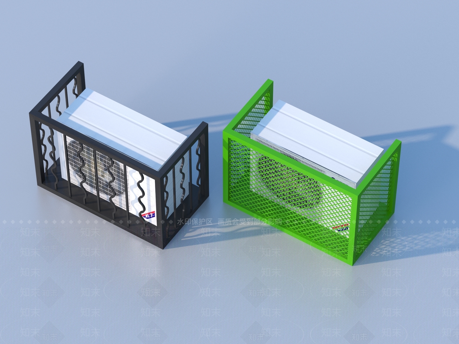 空调3D模型下载【ID:1199724476】