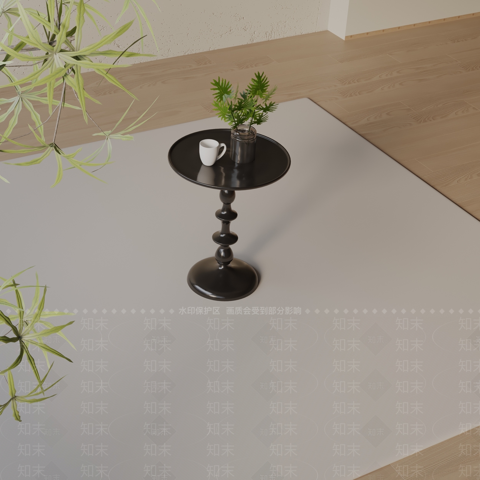 现代边几3D模型下载【ID:1199725100】