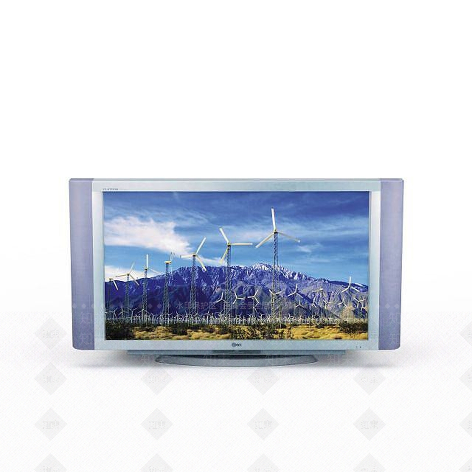 现代液晶电视机3D模型下载【ID:1199726016】