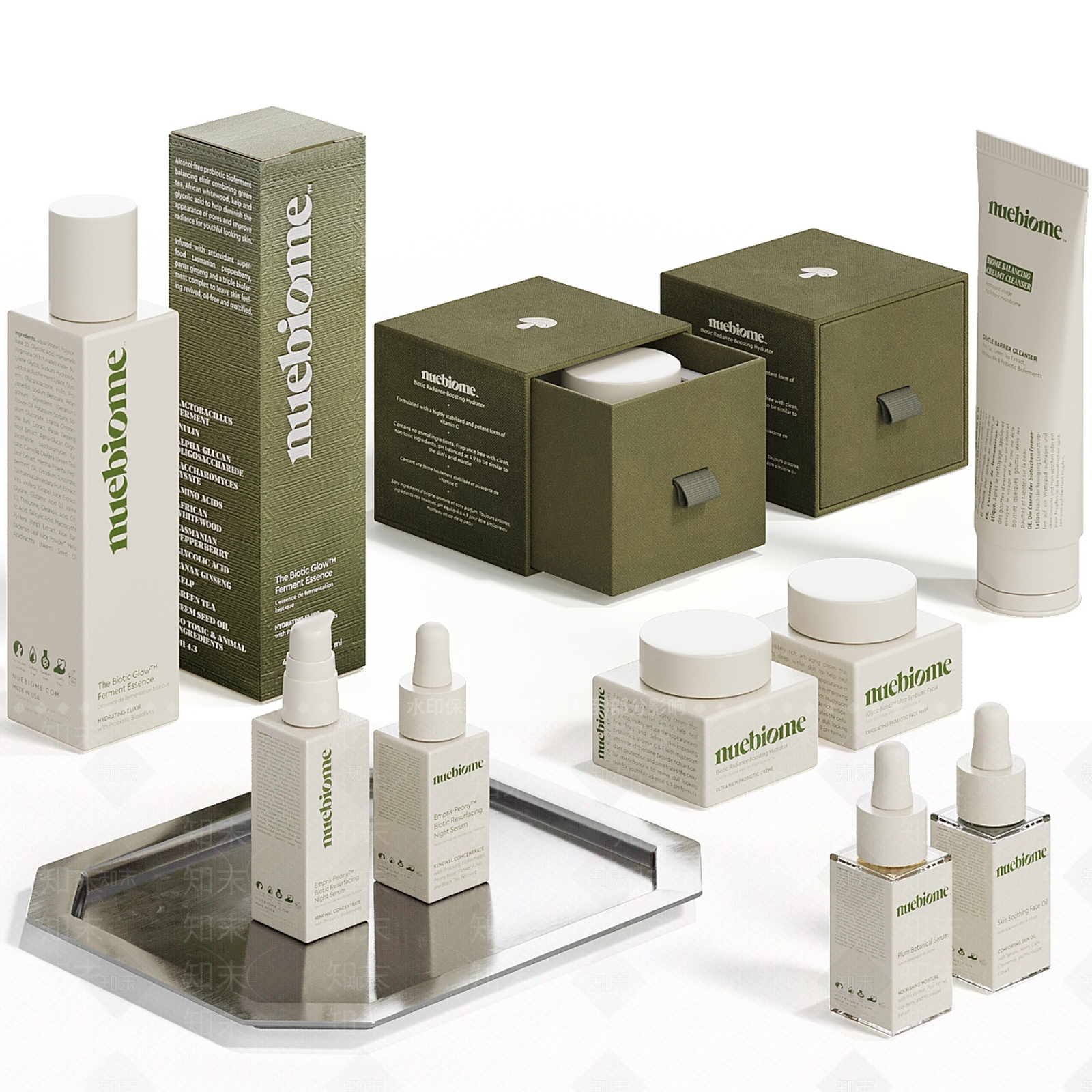 化妆品3D模型下载【ID:1199726963】