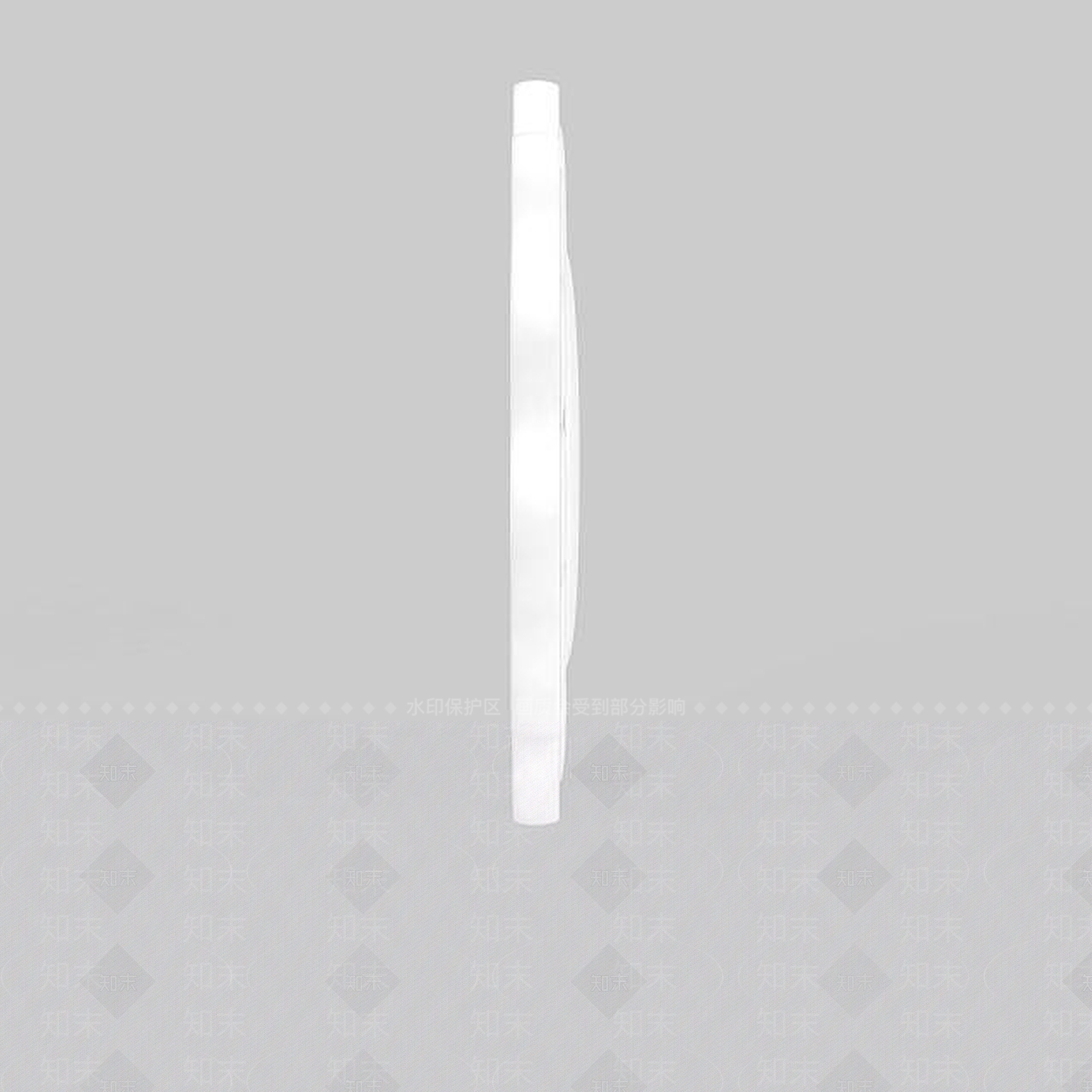 现代白色花朵造型吸顶灯3D模型下载【ID:1199727308】