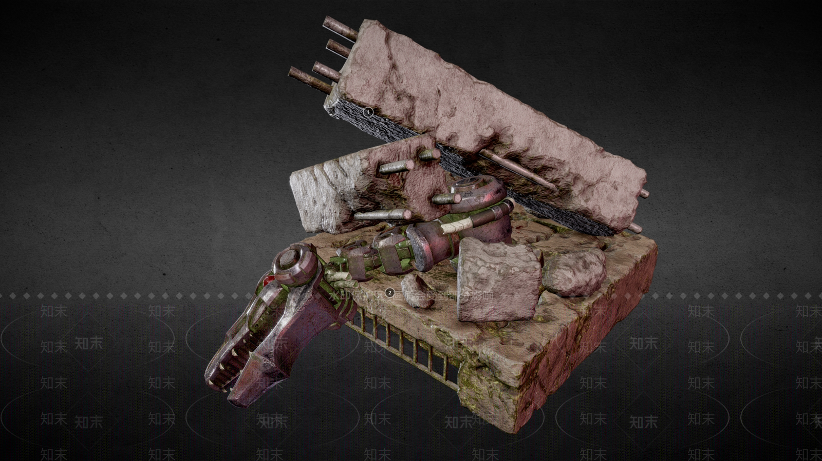 其他动物3D模型下载【ID:1199727648】