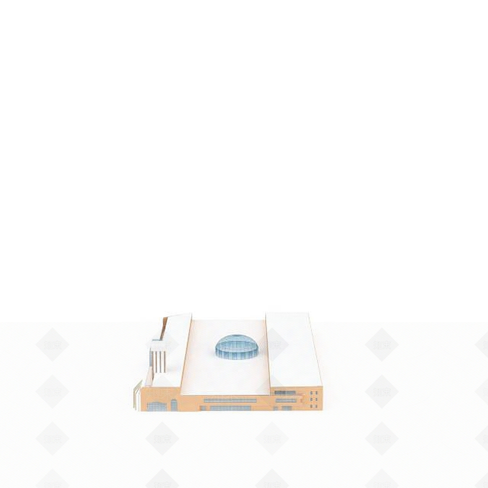 现代商业大楼3D模型下载【ID:1199729525】