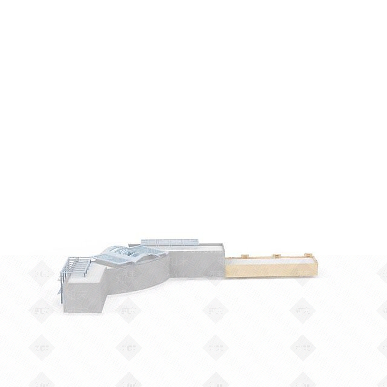 现代商业办公大楼3D模型下载【ID:1199729770】