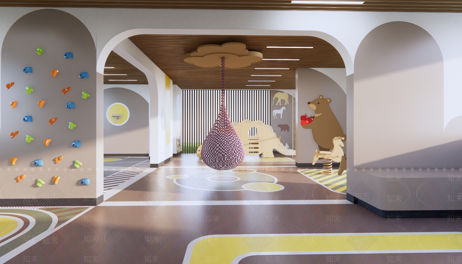 现代小区景观SU模型下载【ID:1199732542】