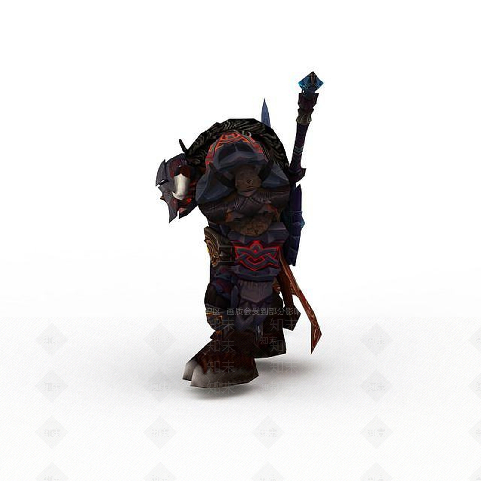 现代牛头人战士3D模型下载【ID:1199732601】