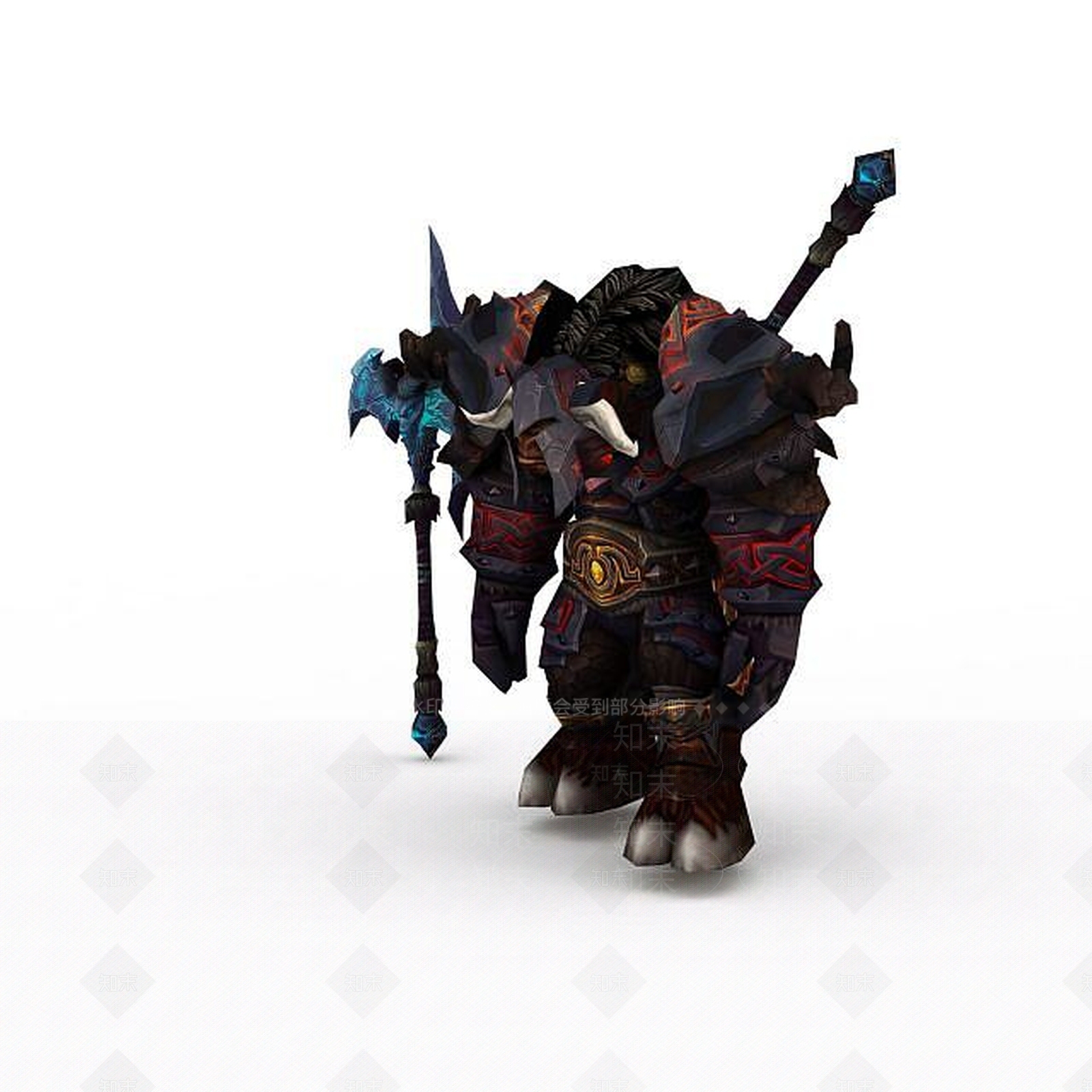 现代牛头人战士3D模型下载【ID:1199732601】