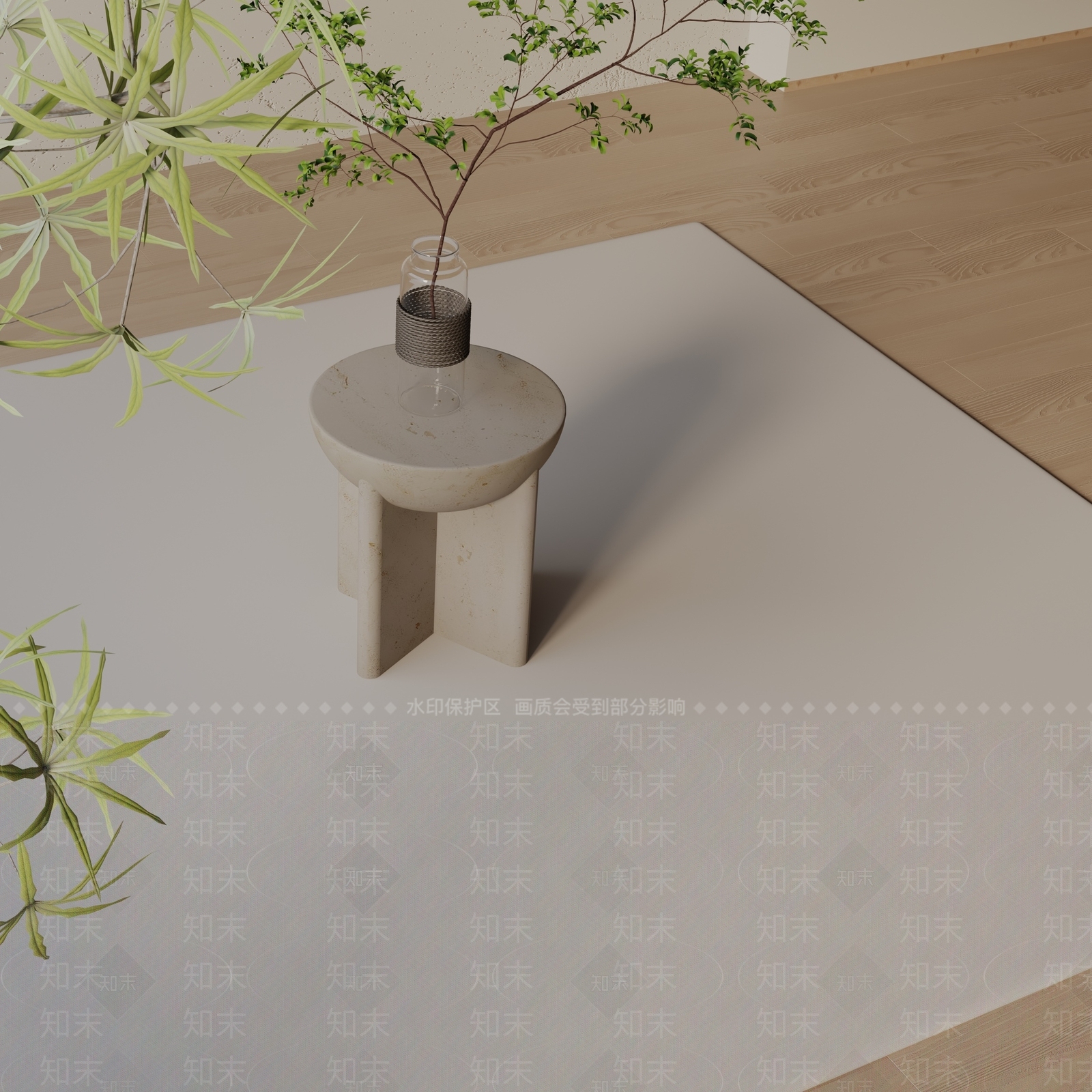 现代边几3D模型下载【ID:1199732700】