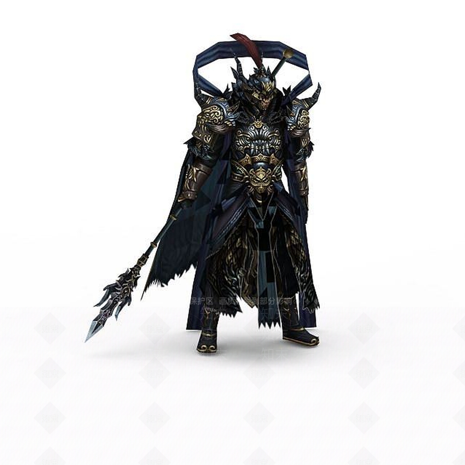 佛本是道游戏人物3D模型下载【ID:1199733191】