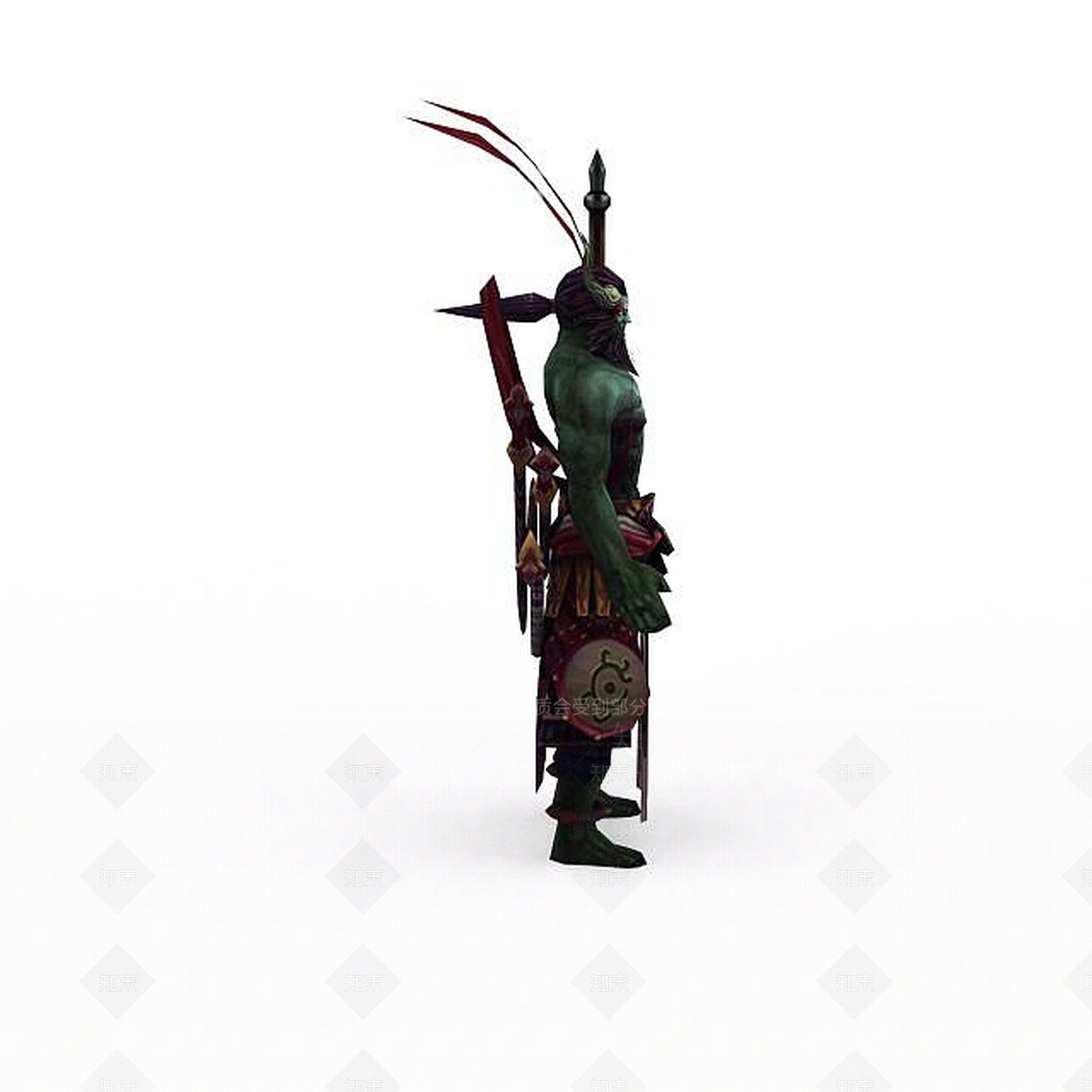 现代佛本是道游戏人物3D模型下载【ID:1199733241】