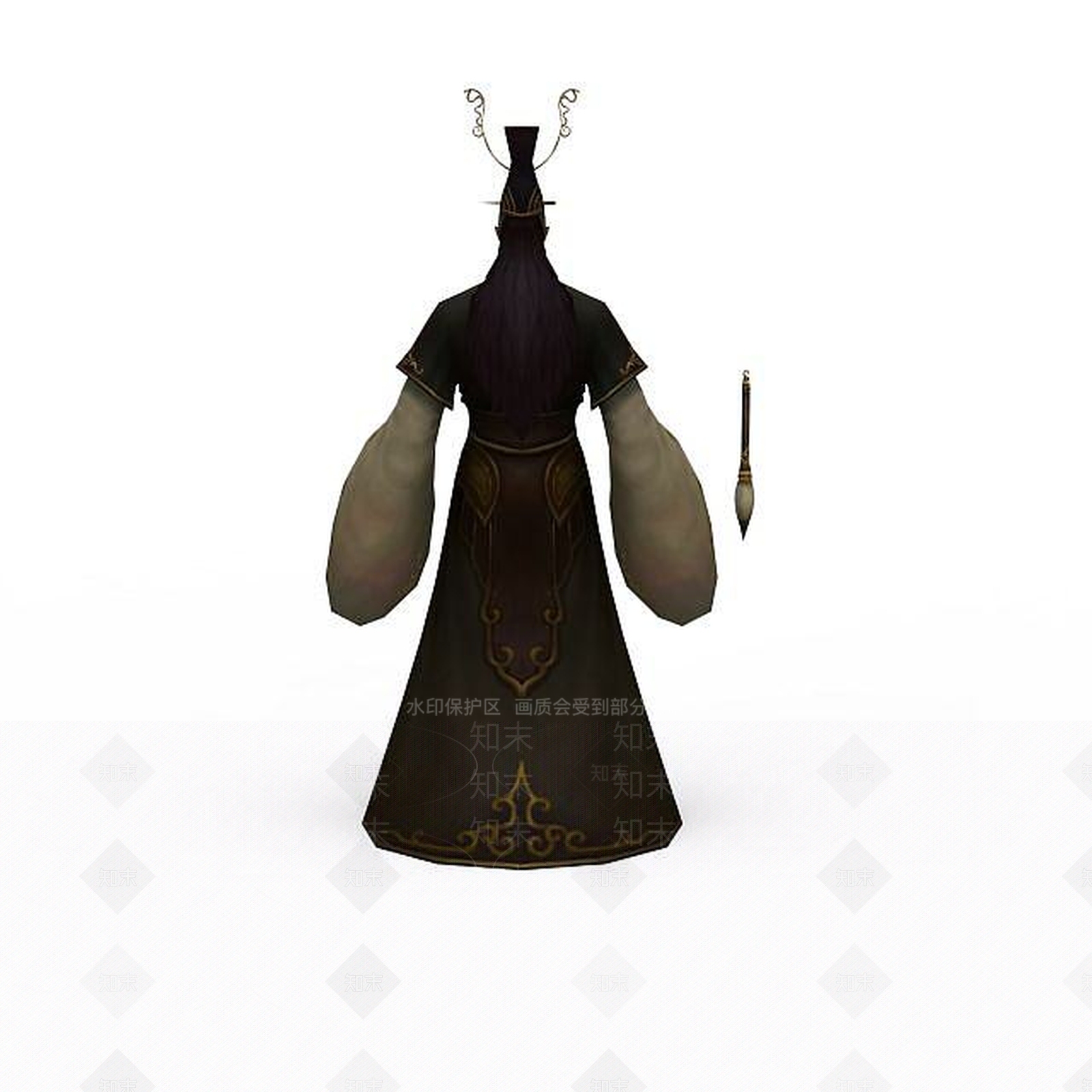 现代笑傲江湖游戏人物3D模型下载【ID:1199733422】