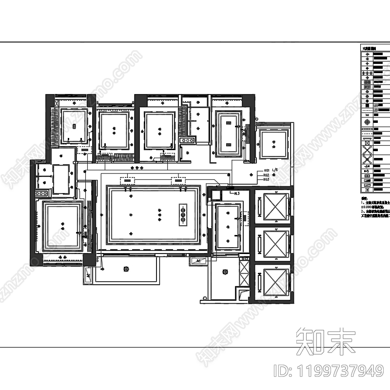 电气节点cad施工图下载【ID:1199737949】
