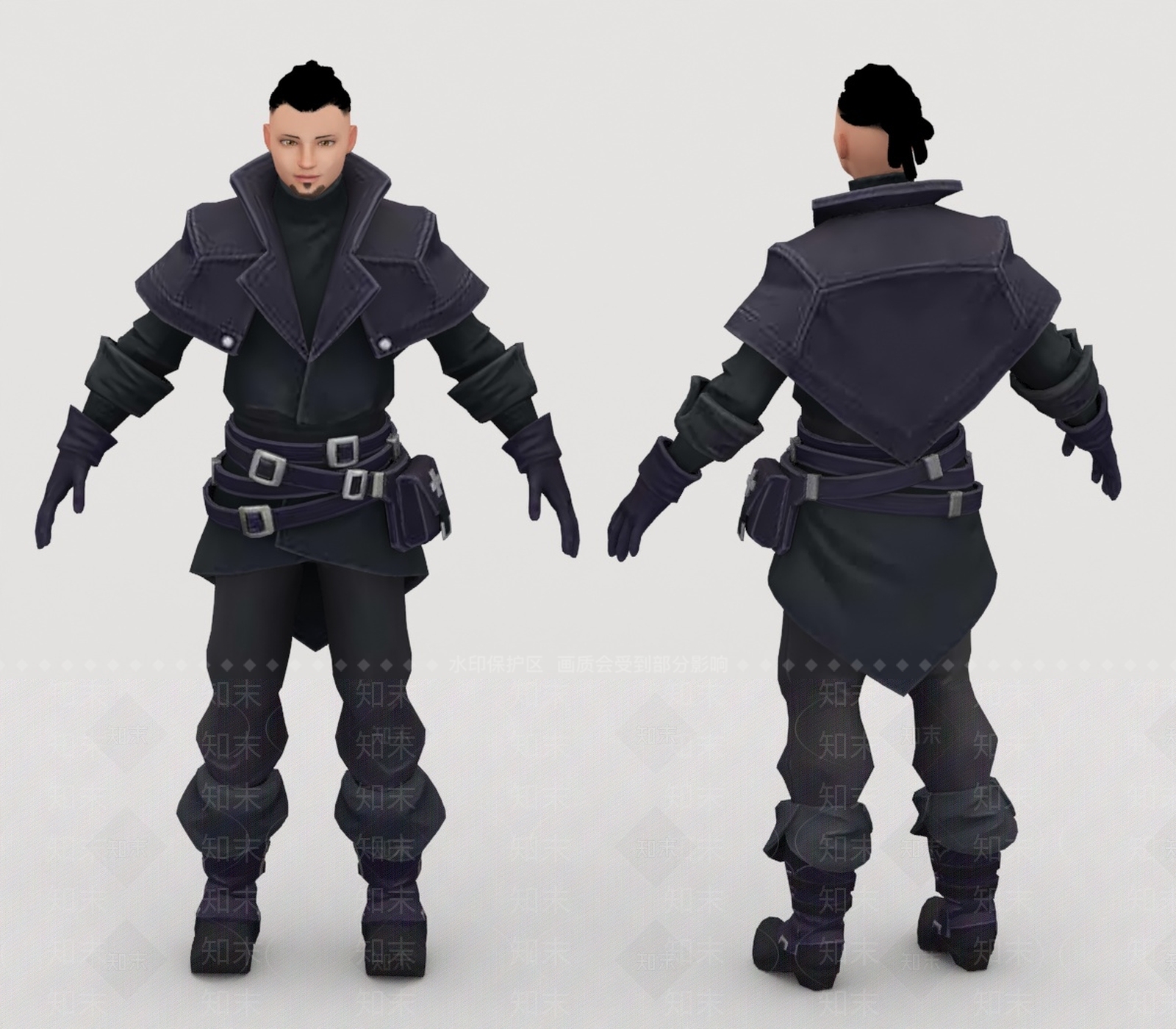 虚拟人物3D模型下载【ID:1199745065】